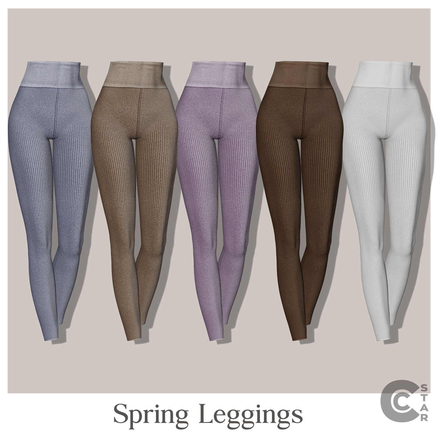 Female Spring Leggings mod for The Sims 4 