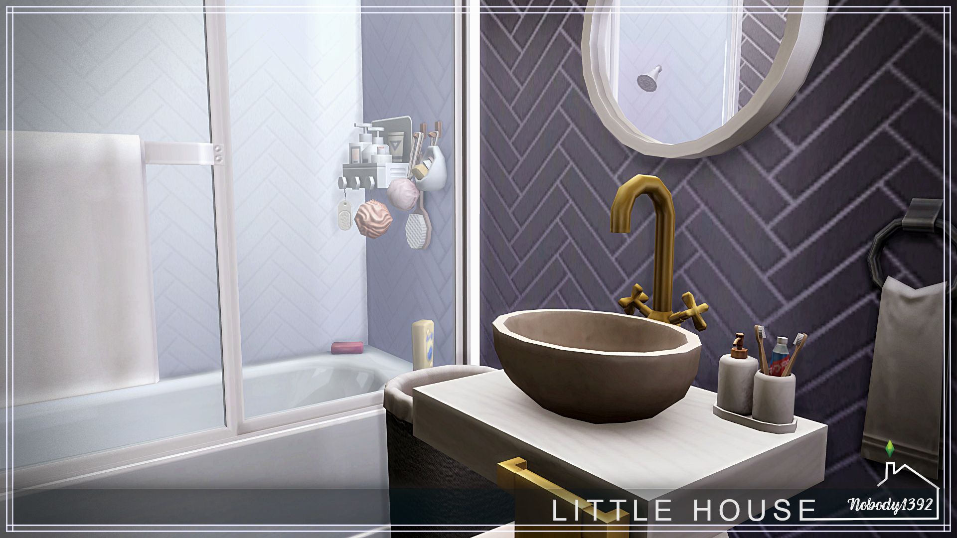 Little House (No CC!) mod for The Sims 4 