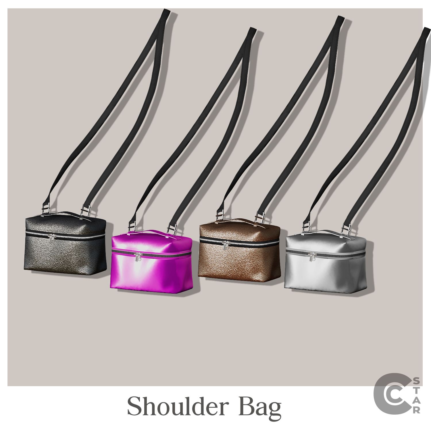 Accessory Shoulder Bag mod for The Sims 4 