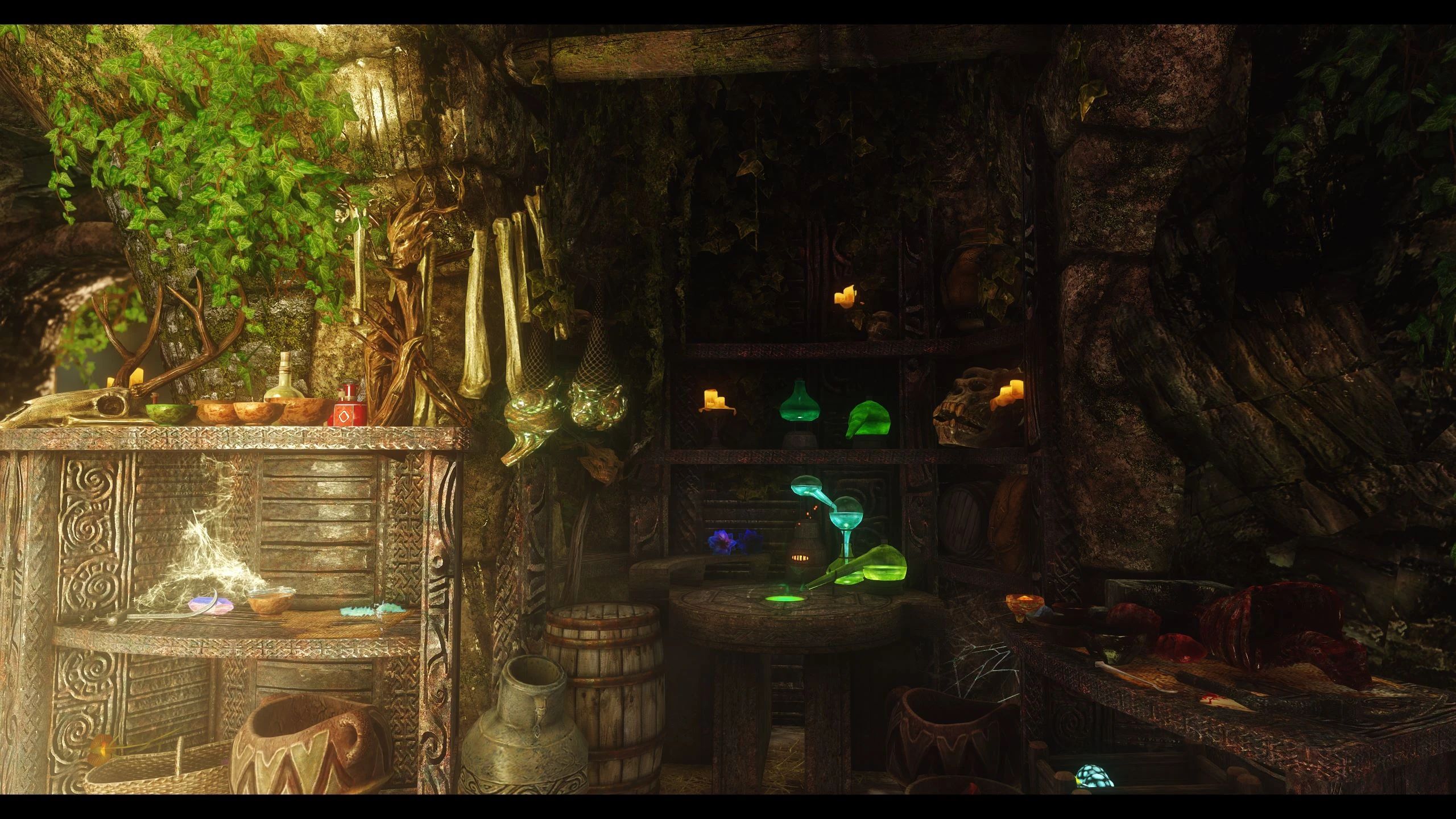 JK's Dark Brotherhood Sanctuaries mod for The Elder Scrolls V: Skyrim Special Edition