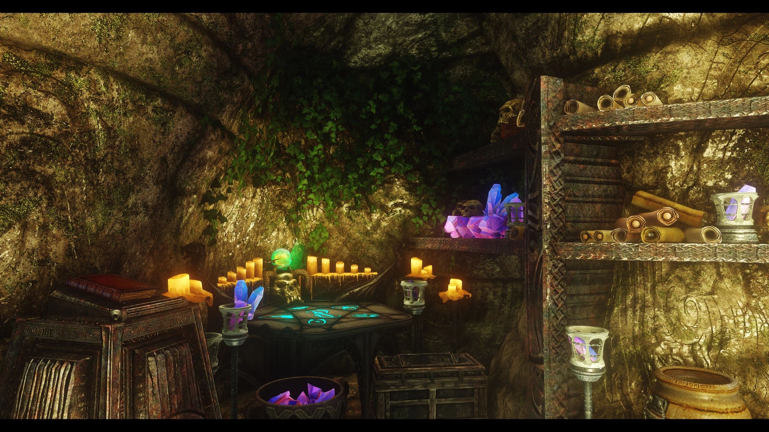 JK's Dark Brotherhood Sanctuaries mod for The Elder Scrolls V: Skyrim Special Edition