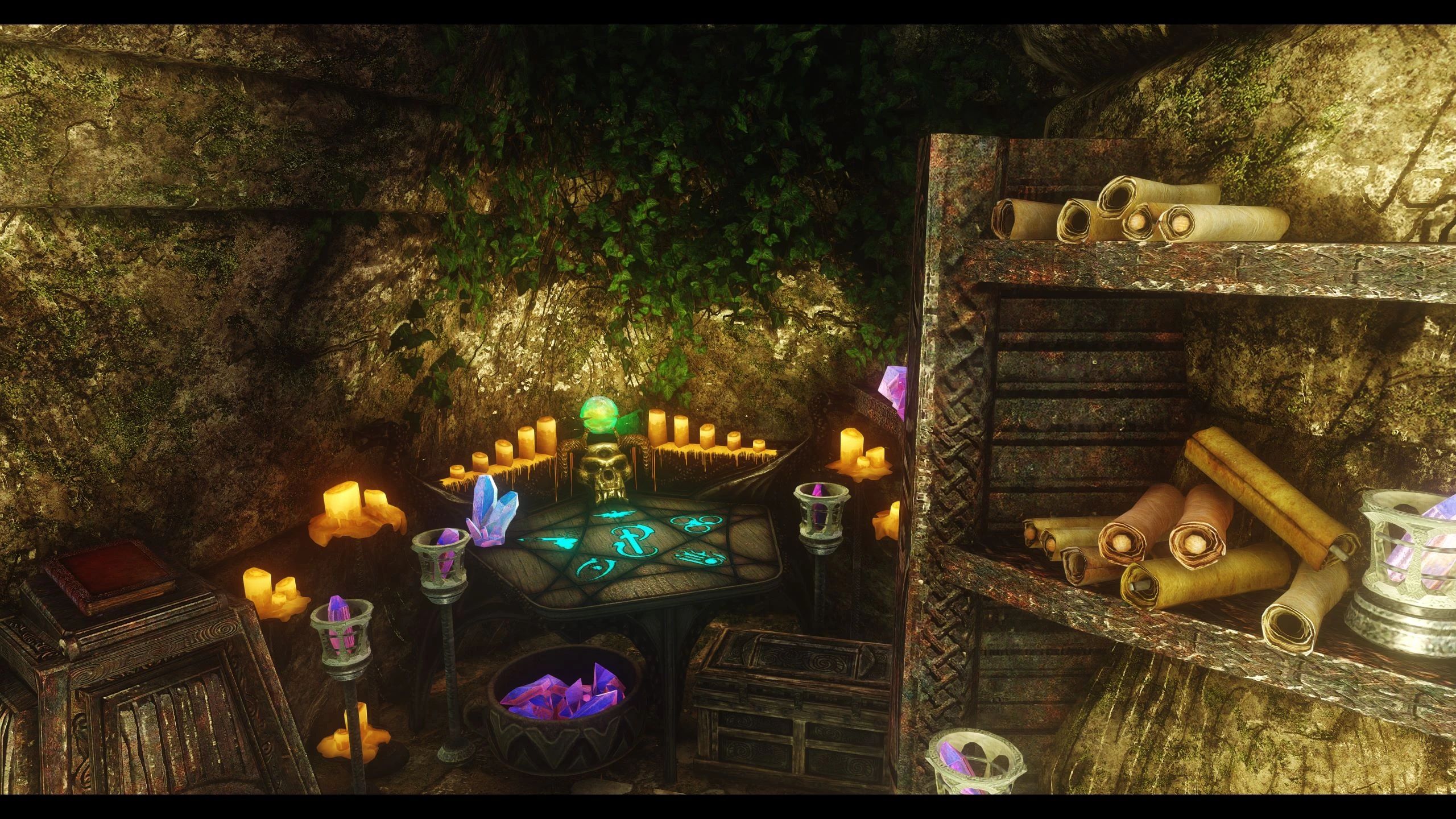 JK's Dark Brotherhood Sanctuaries mod for The Elder Scrolls V: Skyrim Special Edition