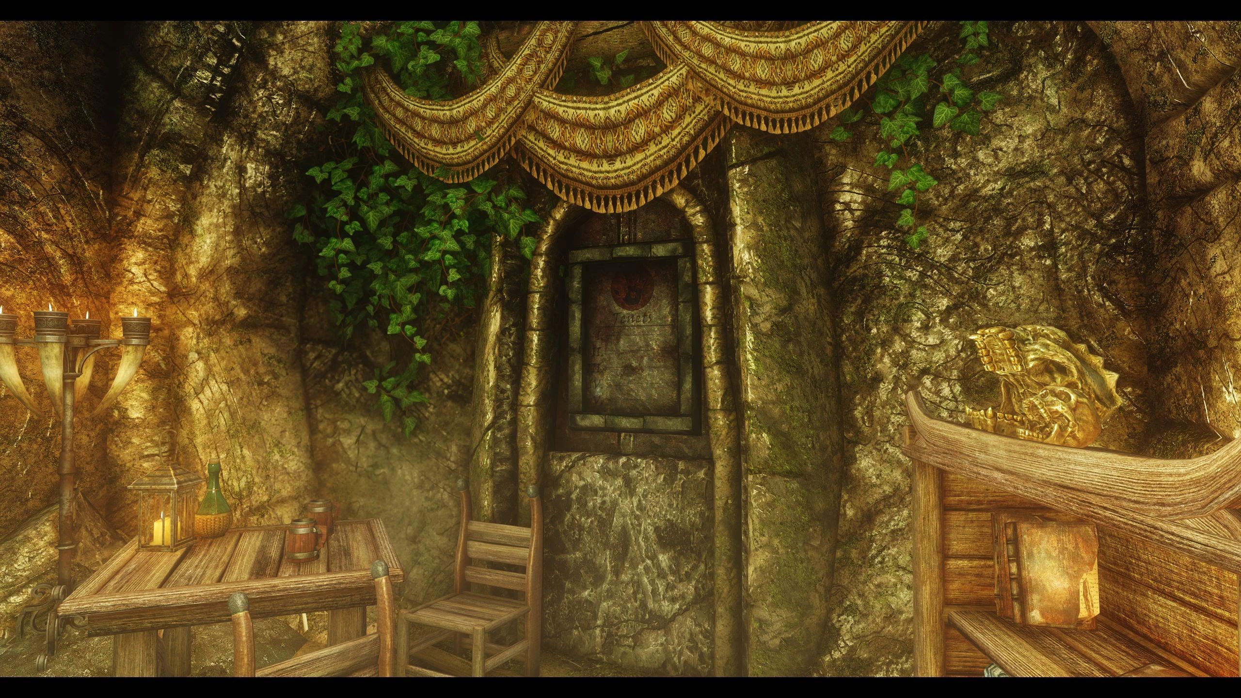 JK's Dark Brotherhood Sanctuaries mod for The Elder Scrolls V: Skyrim Special Edition