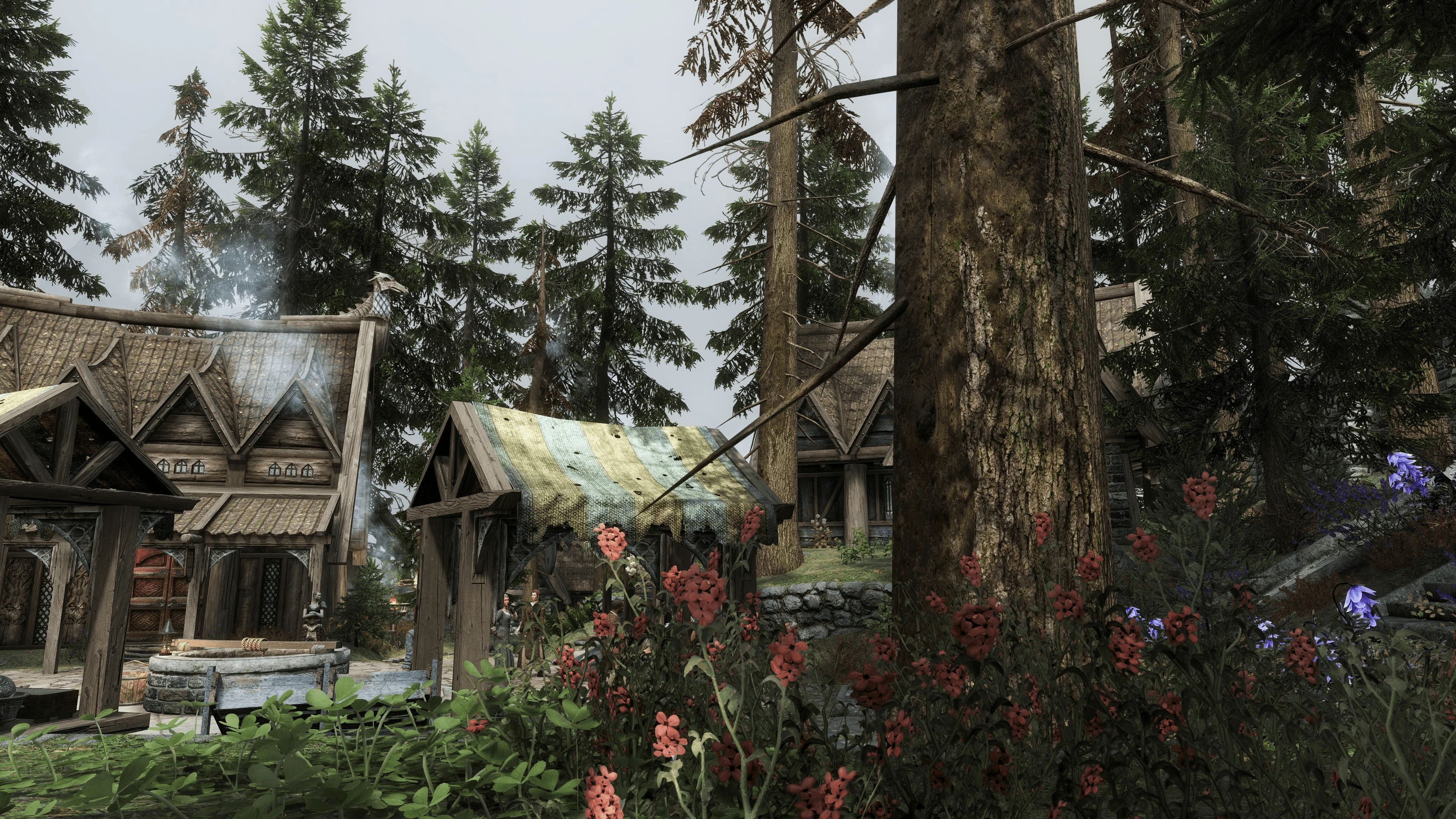 Edmond's Nature Series - MOUNTAIN FLOWERS Ultra HD Retexture mod for The Elder Scrolls V: Skyrim Special Edition