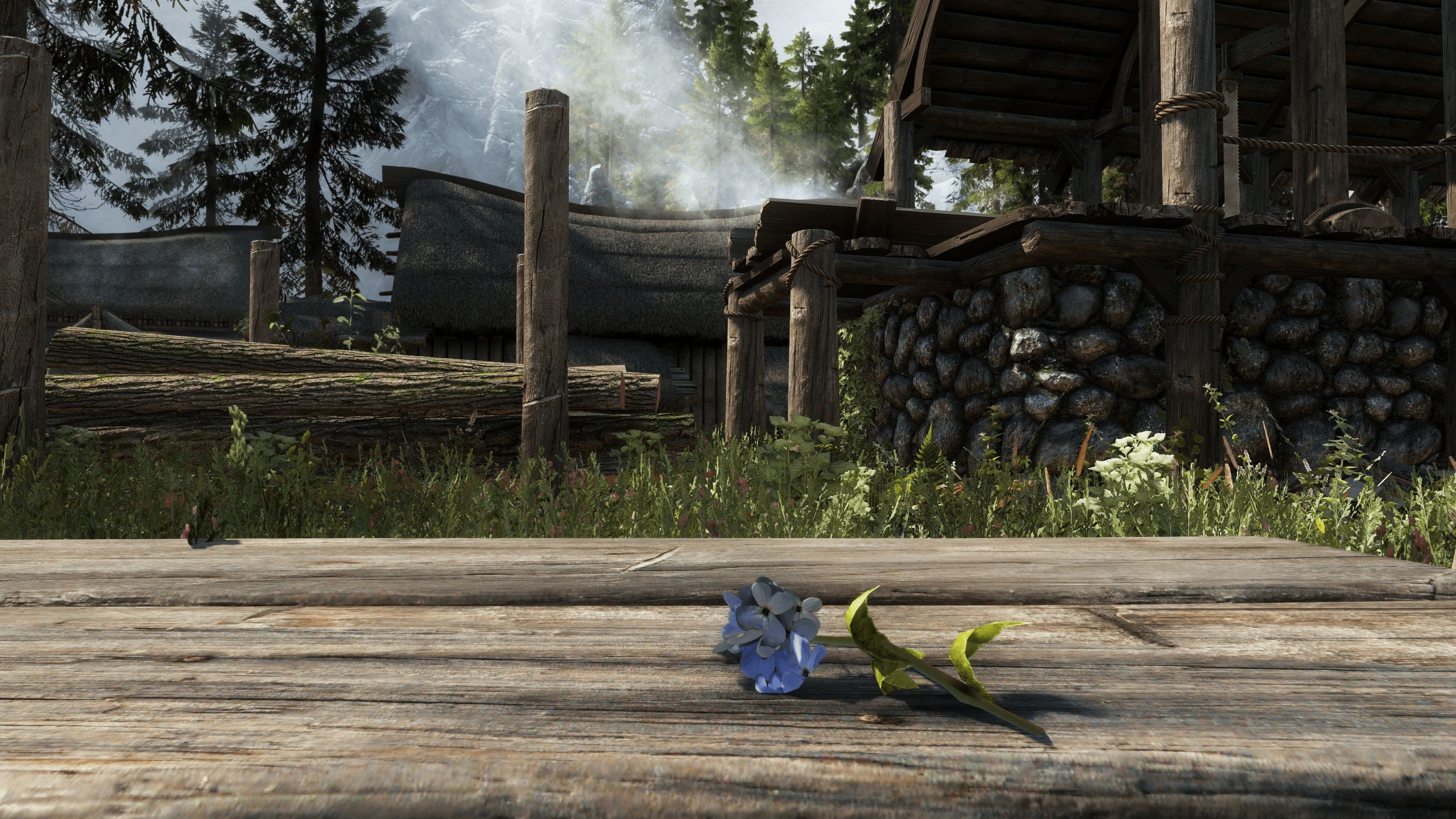 Edmond's Nature Series - MOUNTAIN FLOWERS Ultra HD Retexture mod for The Elder Scrolls V: Skyrim Special Edition