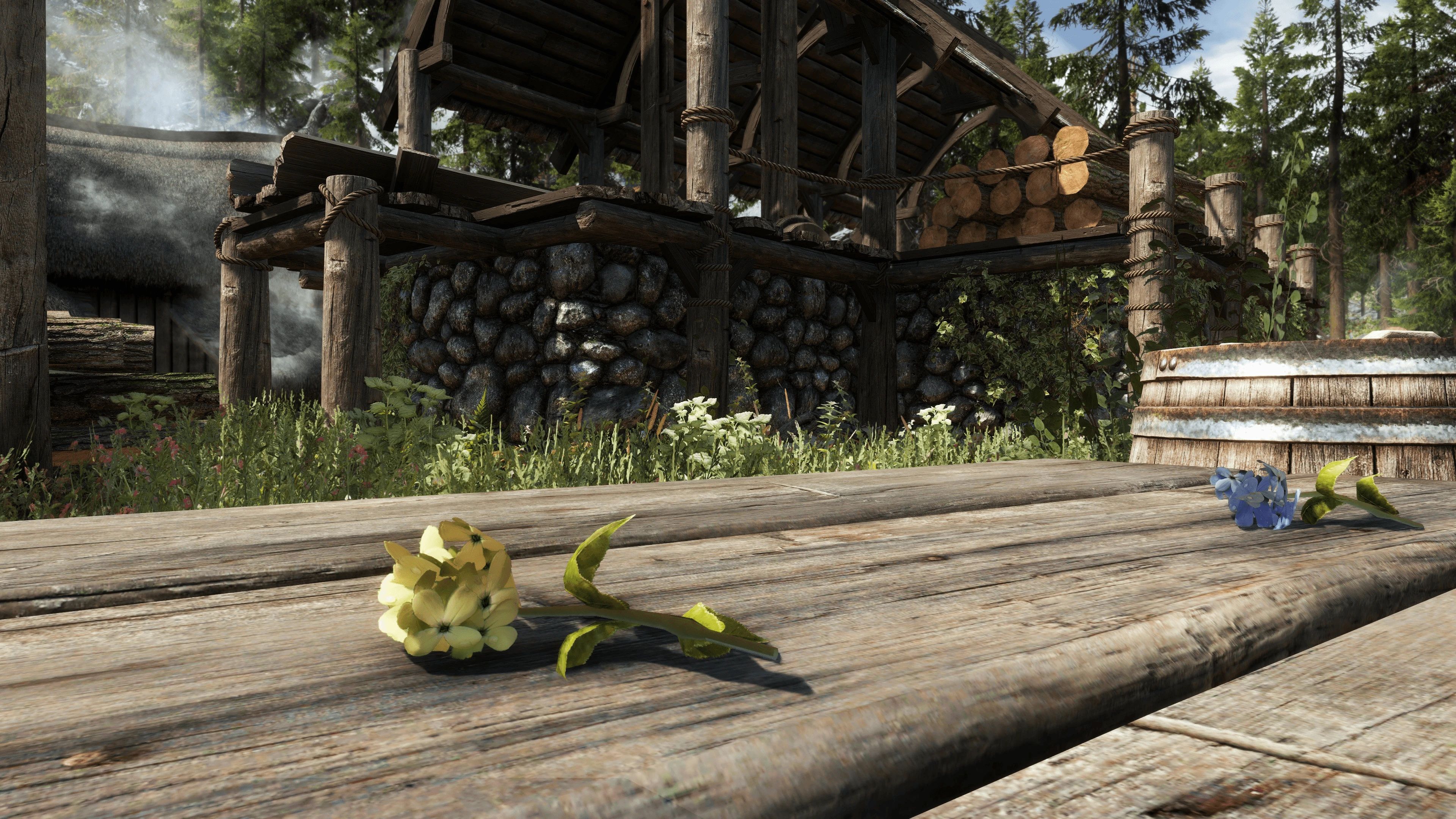 Edmond's Nature Series - MOUNTAIN FLOWERS Ultra HD Retexture mod for The Elder Scrolls V: Skyrim Special Edition