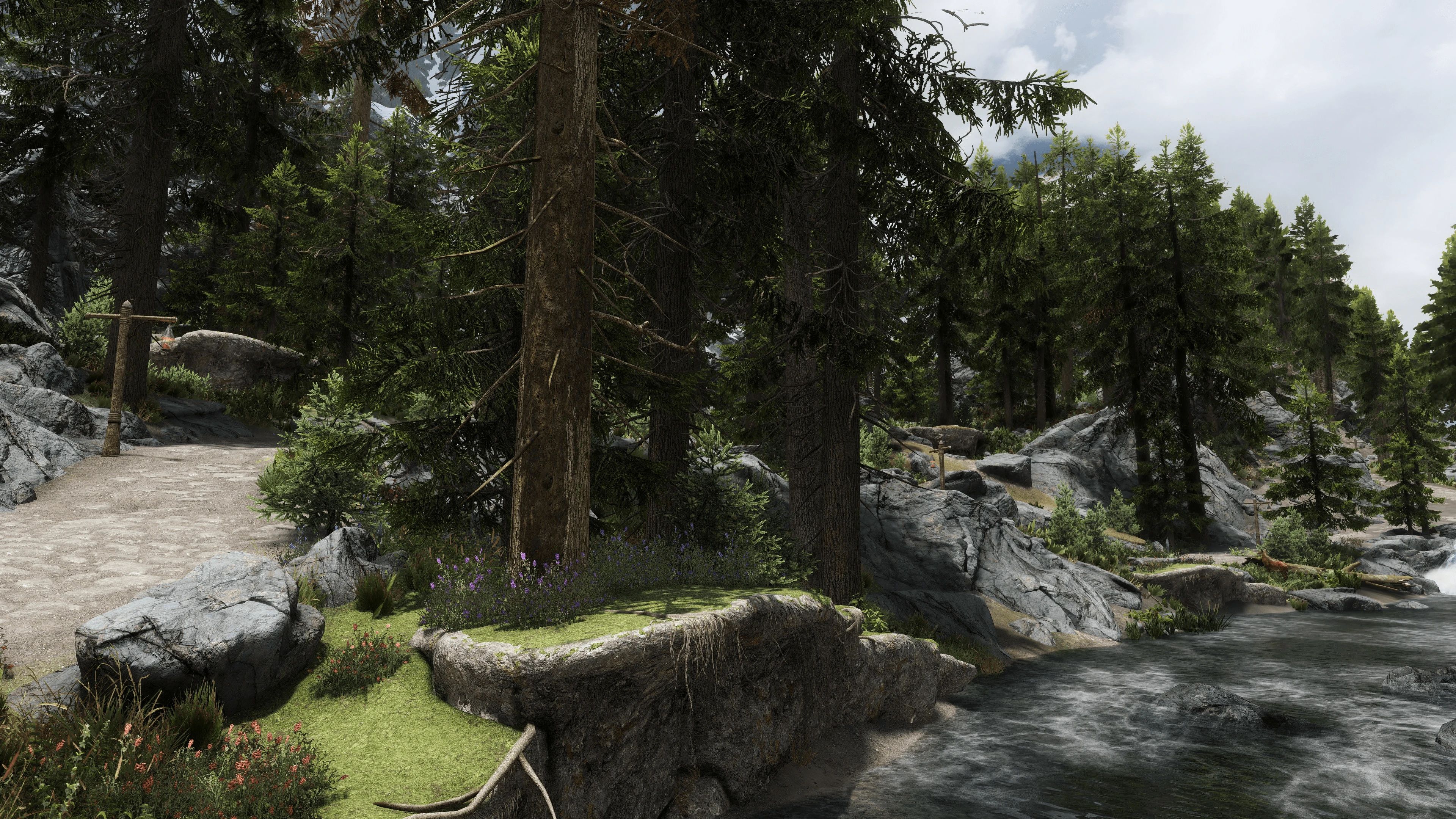 Edmond's Nature Series - MOUNTAIN FLOWERS Ultra HD Retexture mod for The Elder Scrolls V: Skyrim Special Edition