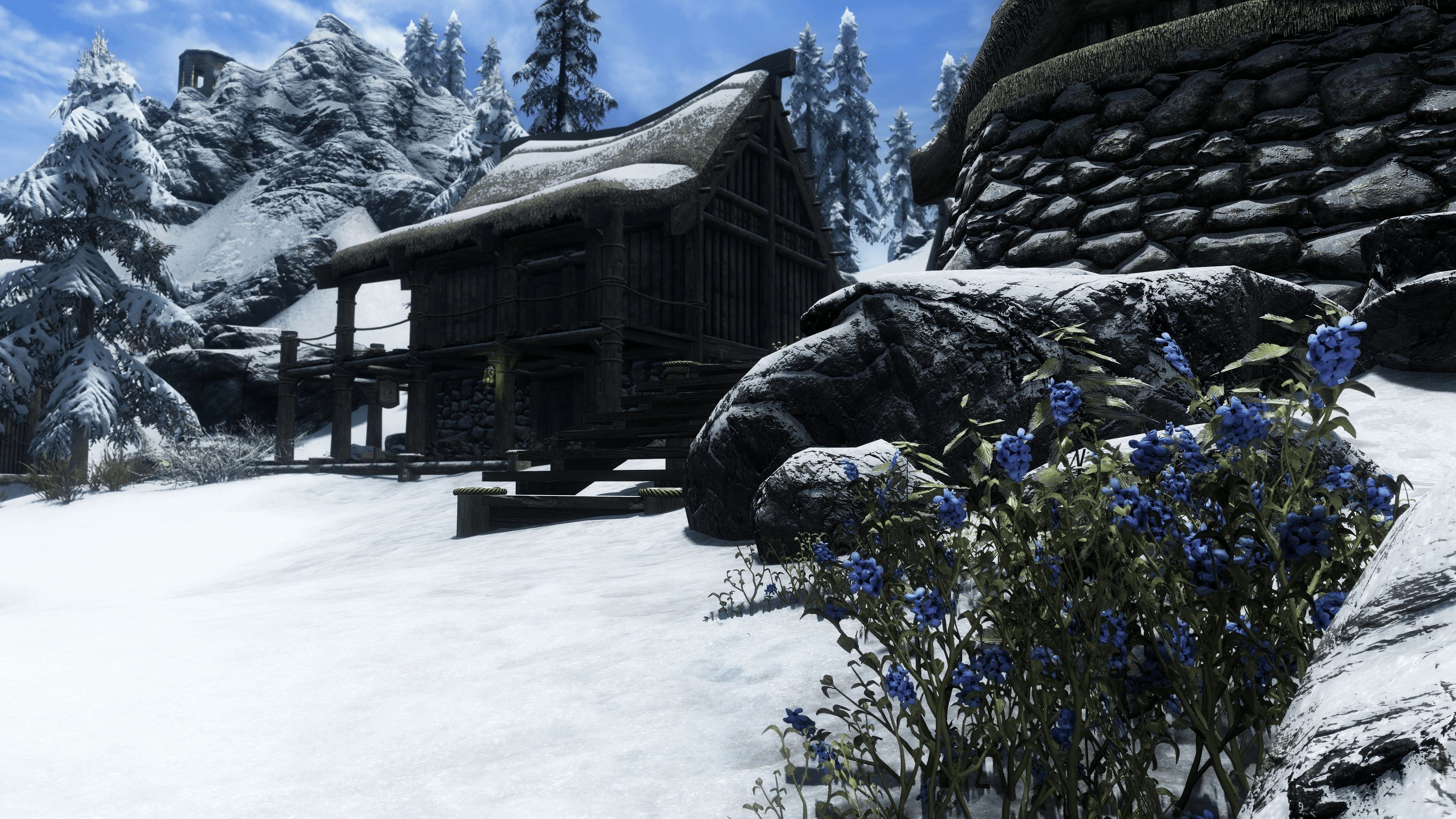 Edmond's Nature Series - MOUNTAIN FLOWERS Ultra HD Retexture mod for The Elder Scrolls V: Skyrim Special Edition
