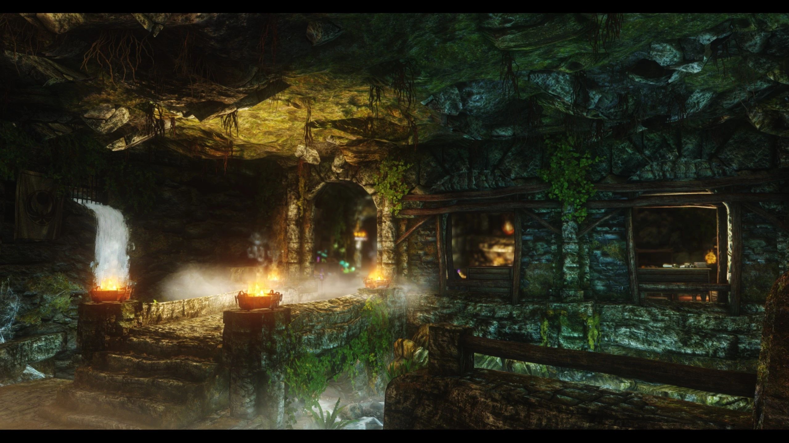 JK's Nightingale Hall mod for The Elder Scrolls V: Skyrim Special Edition