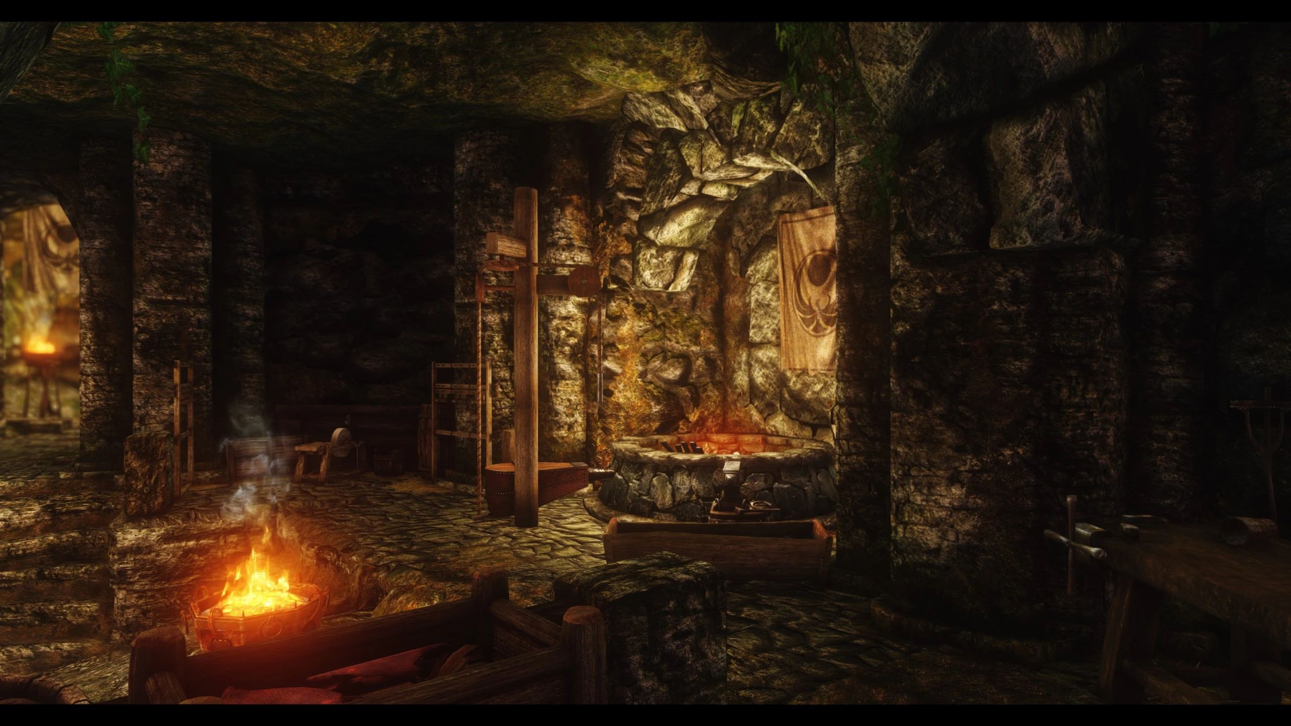 JK's Nightingale Hall mod for The Elder Scrolls V: Skyrim Special Edition