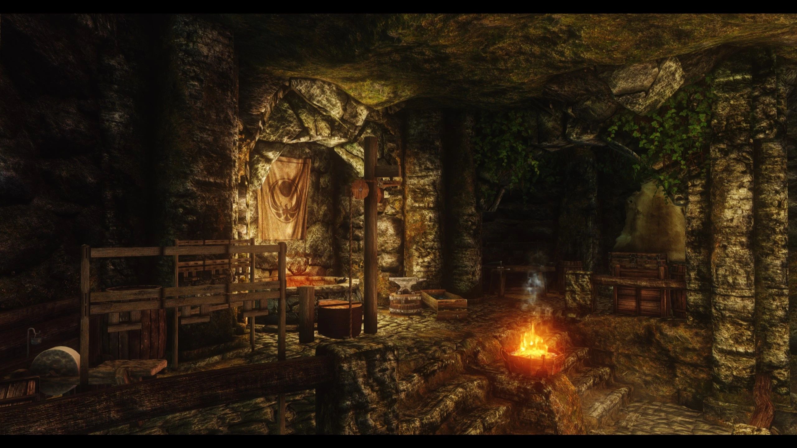 JK's Nightingale Hall mod for The Elder Scrolls V: Skyrim Special Edition