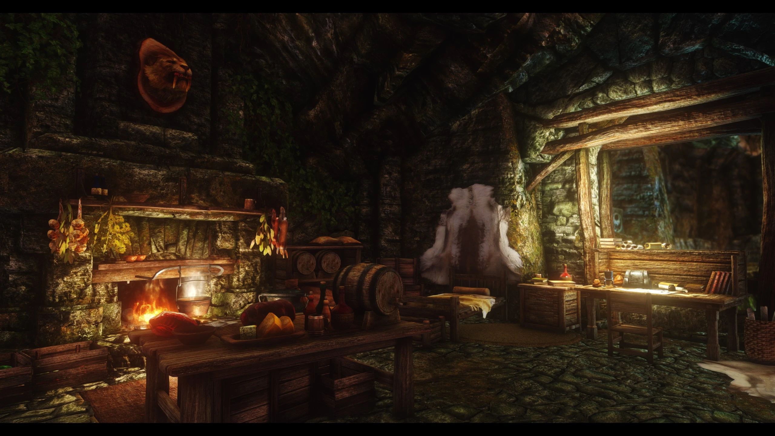 JK's Nightingale Hall mod for The Elder Scrolls V: Skyrim Special Edition