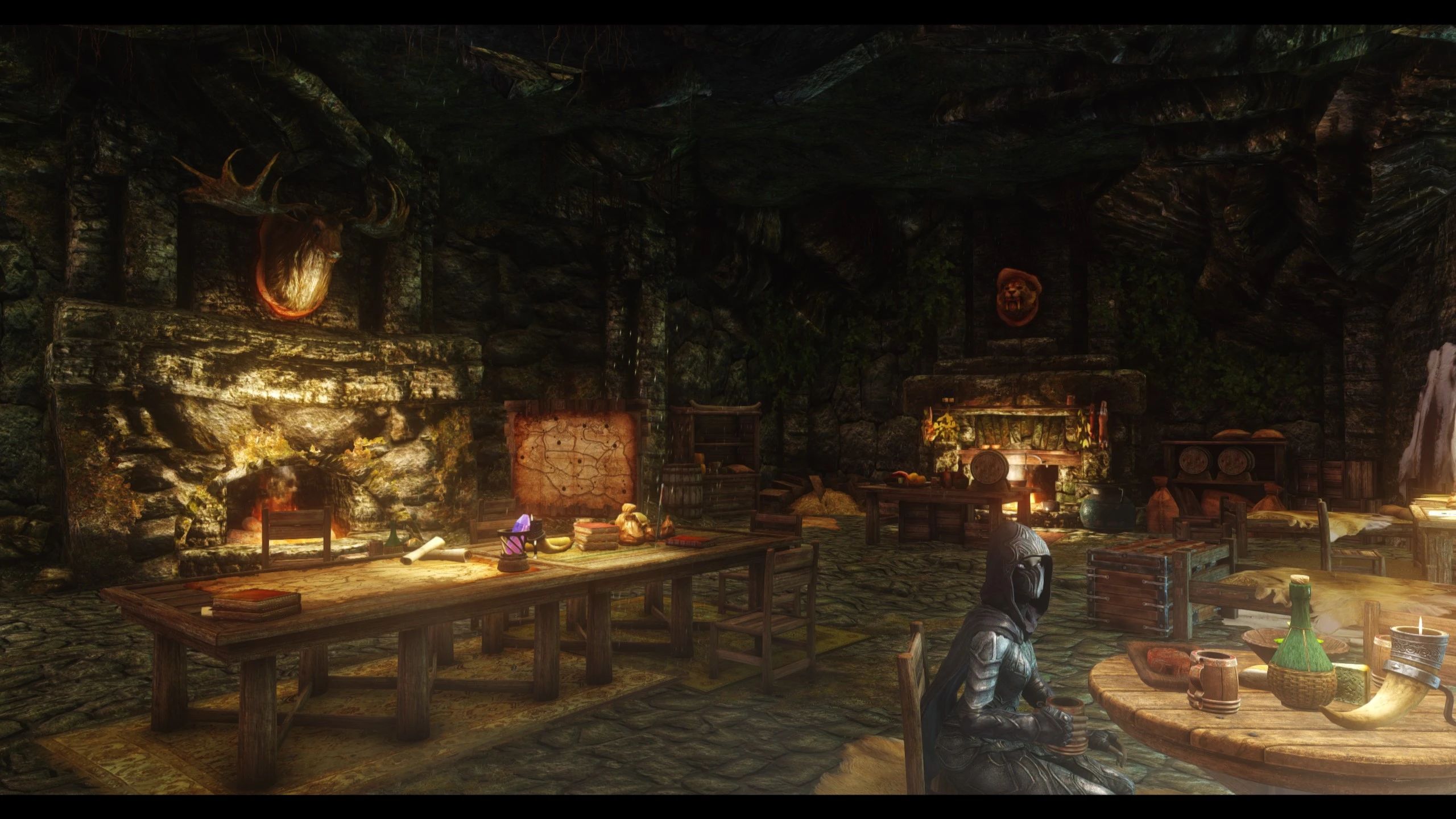 JK's Nightingale Hall mod for The Elder Scrolls V: Skyrim Special Edition