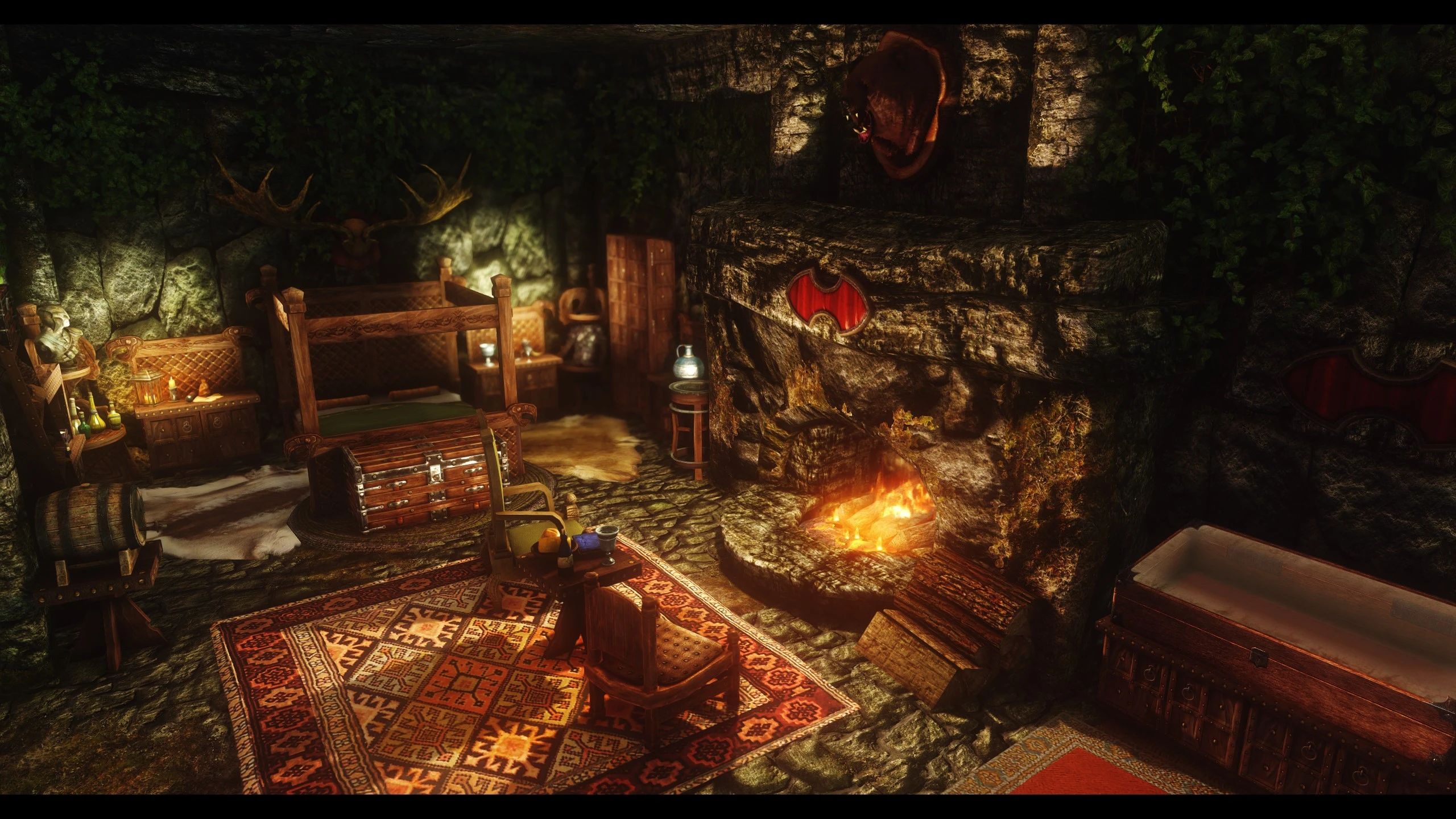 JK's Nightingale Hall mod for The Elder Scrolls V: Skyrim Special Edition