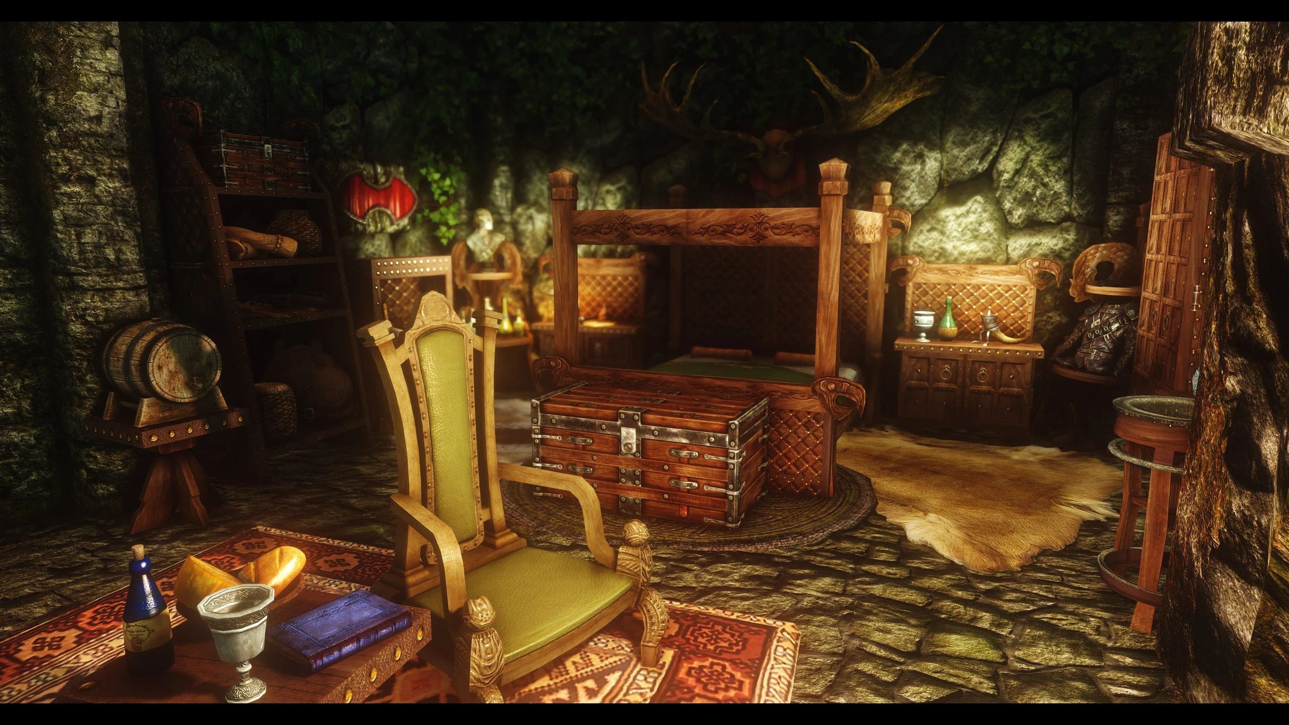 JK's Nightingale Hall mod for The Elder Scrolls V: Skyrim Special Edition