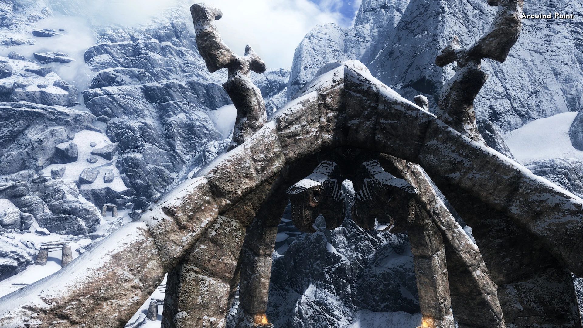 Edmond's Snowy Improvments for Rudys HQ Nordic Ruin Retexture mod for The Elder Scrolls V: Skyrim Special Edition