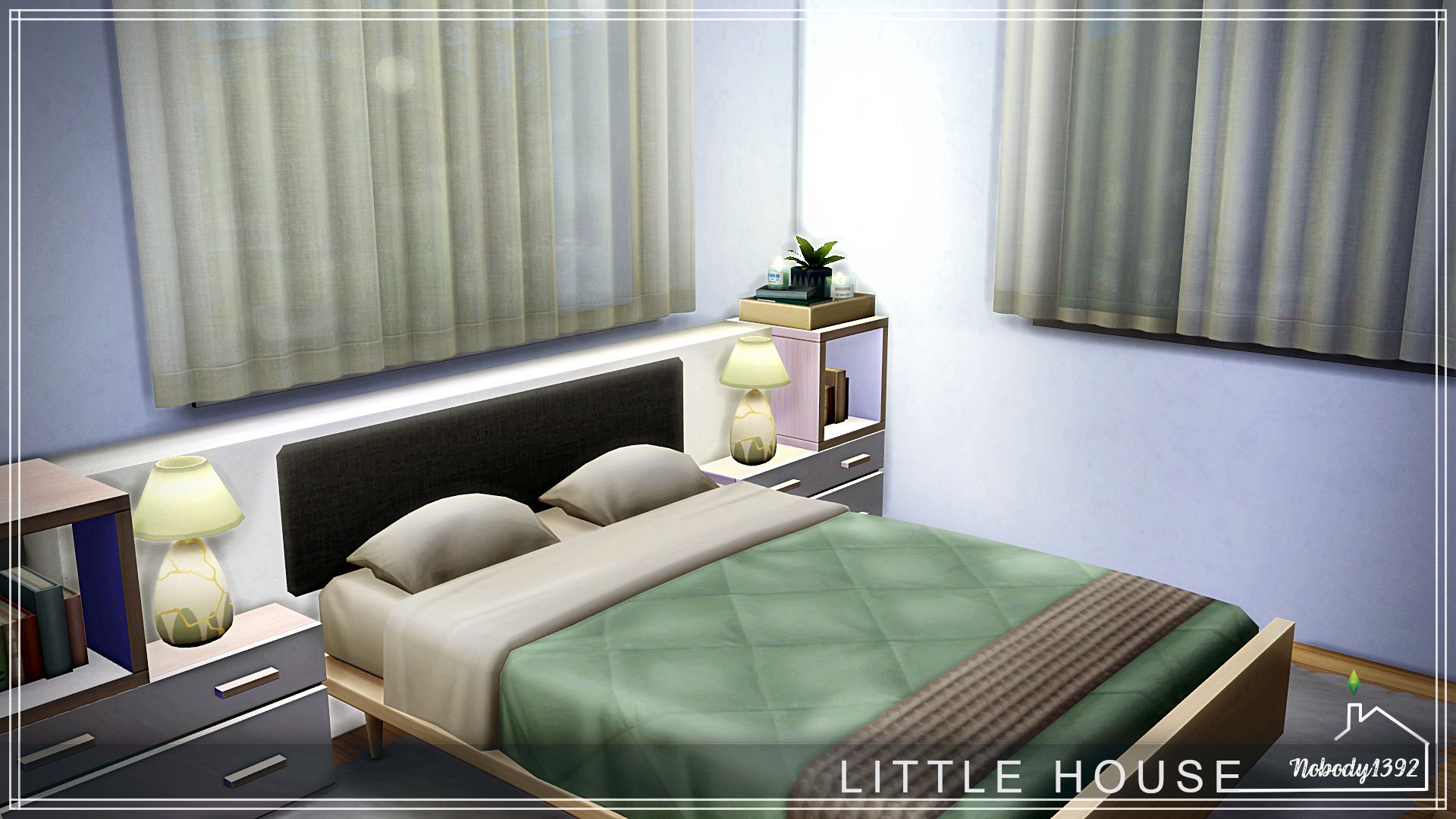 Little House (No CC!) mod for The Sims 4 