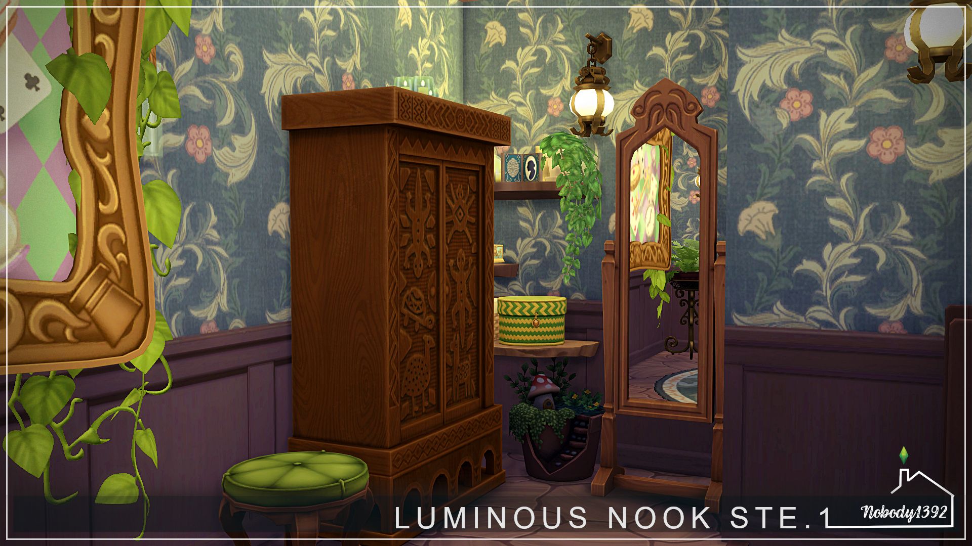 Luminous Nook (No CC!) mod for The Sims 4 