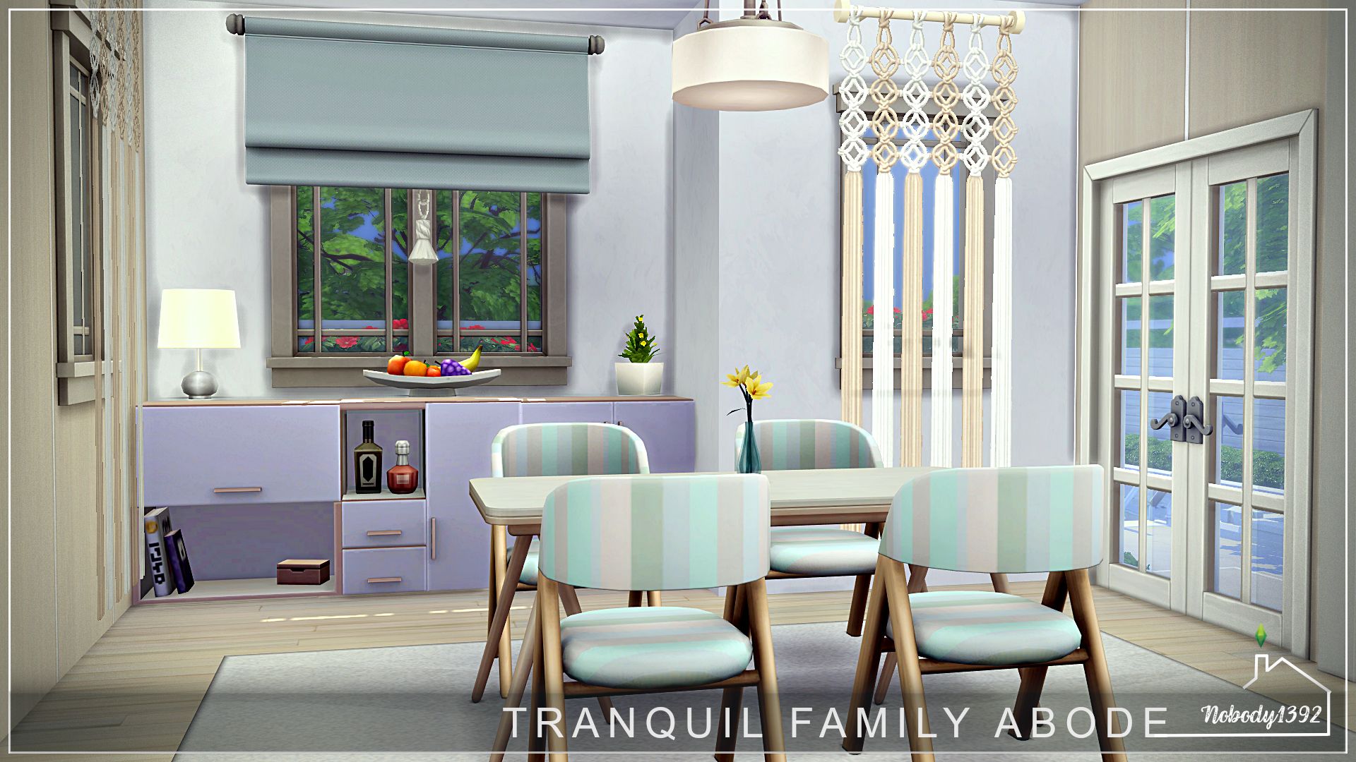 Tranquil Family Abode (No CC!) mod for The Sims 4 