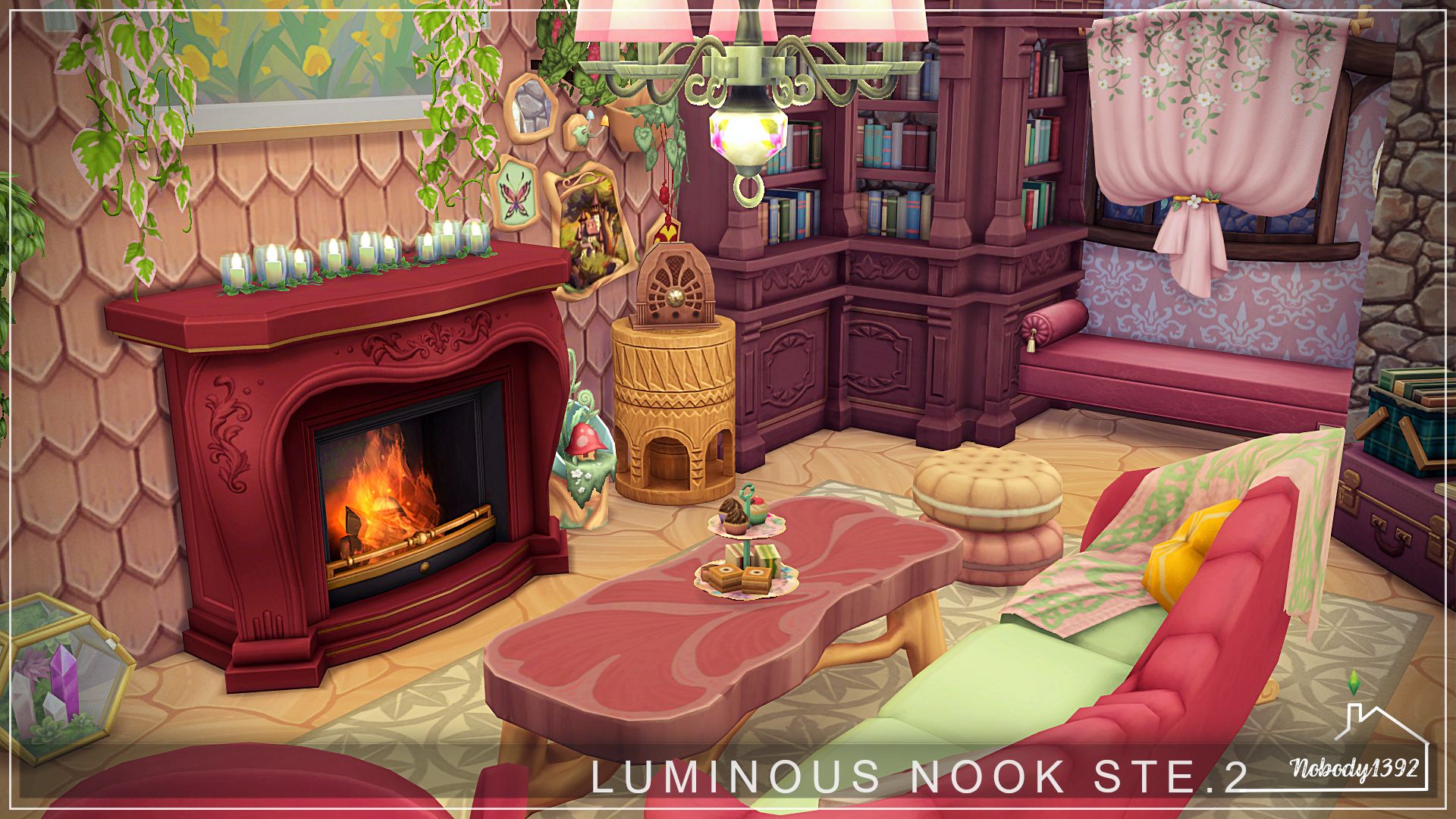 Luminous Nook (No CC!) mod for The Sims 4 