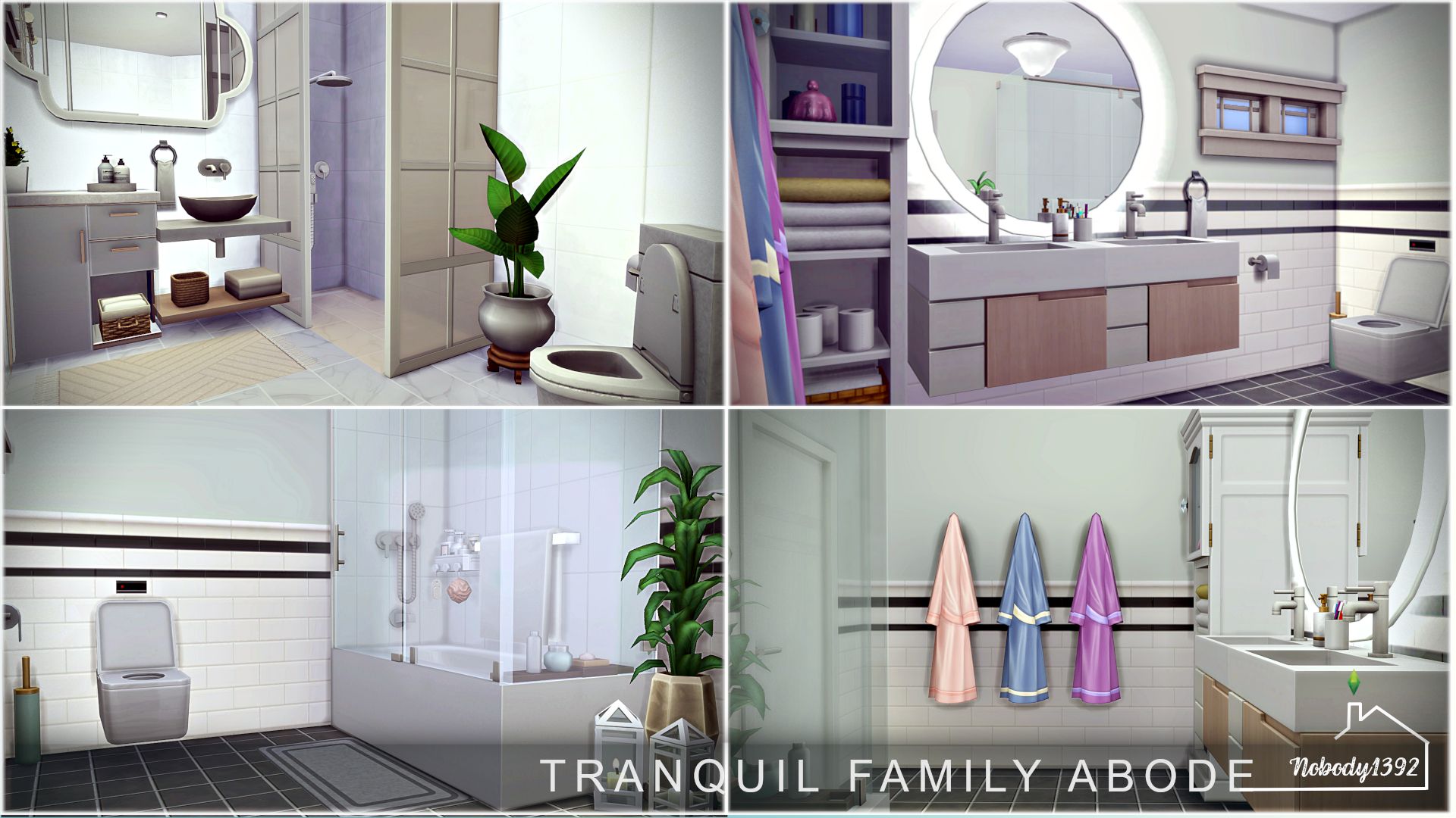 Tranquil Family Abode (No CC!) mod for The Sims 4 