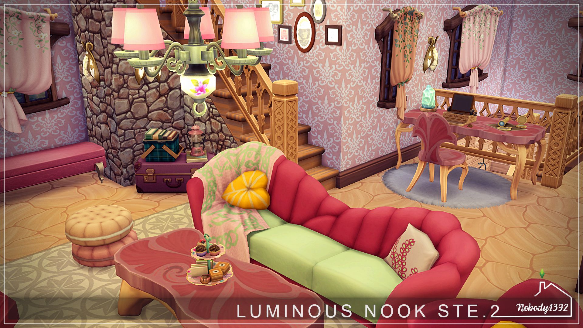 Luminous Nook (No CC!) mod for The Sims 4 