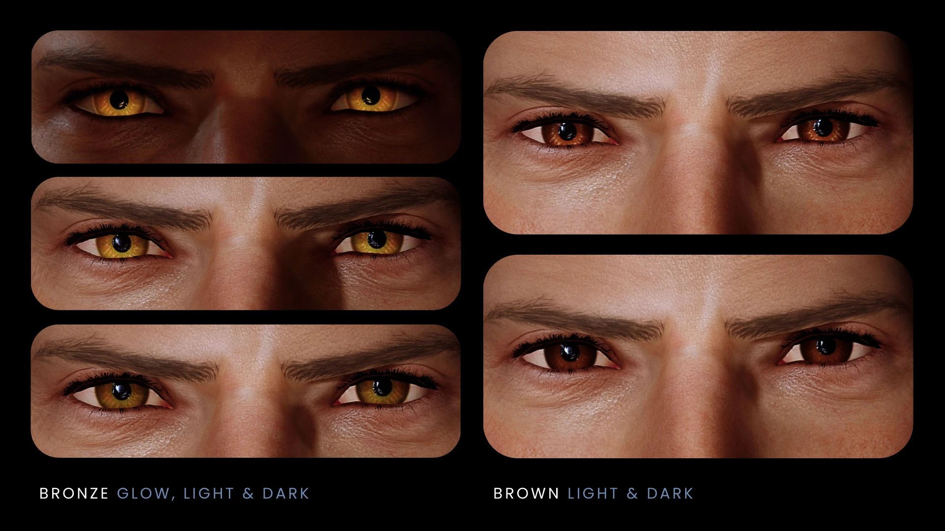 Miggyluv's Eyes mod for The Elder Scrolls V: Skyrim Special Edition