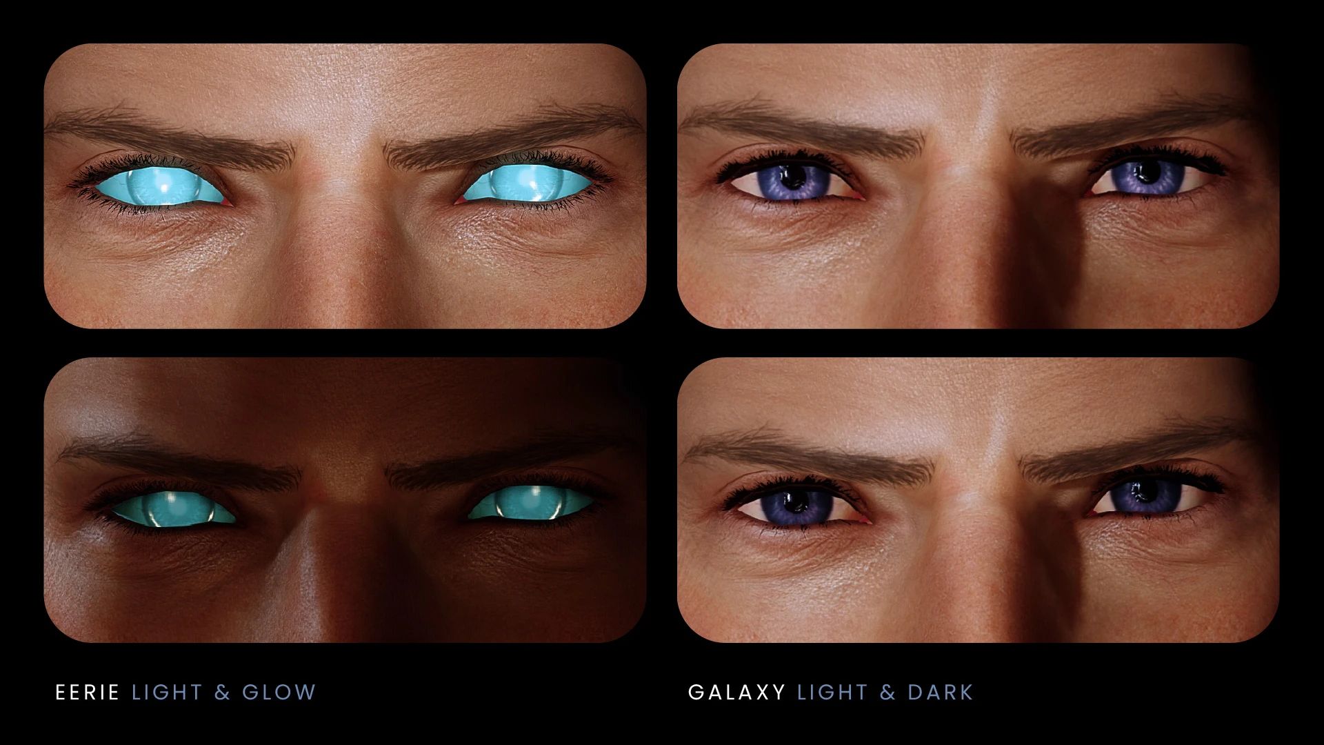 Miggyluv's Eyes mod for The Elder Scrolls V: Skyrim Special Edition