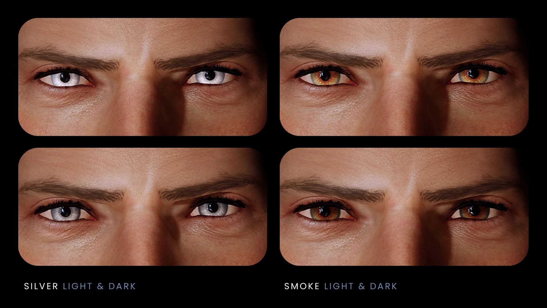 Miggyluv's Eyes mod for The Elder Scrolls V: Skyrim Special Edition