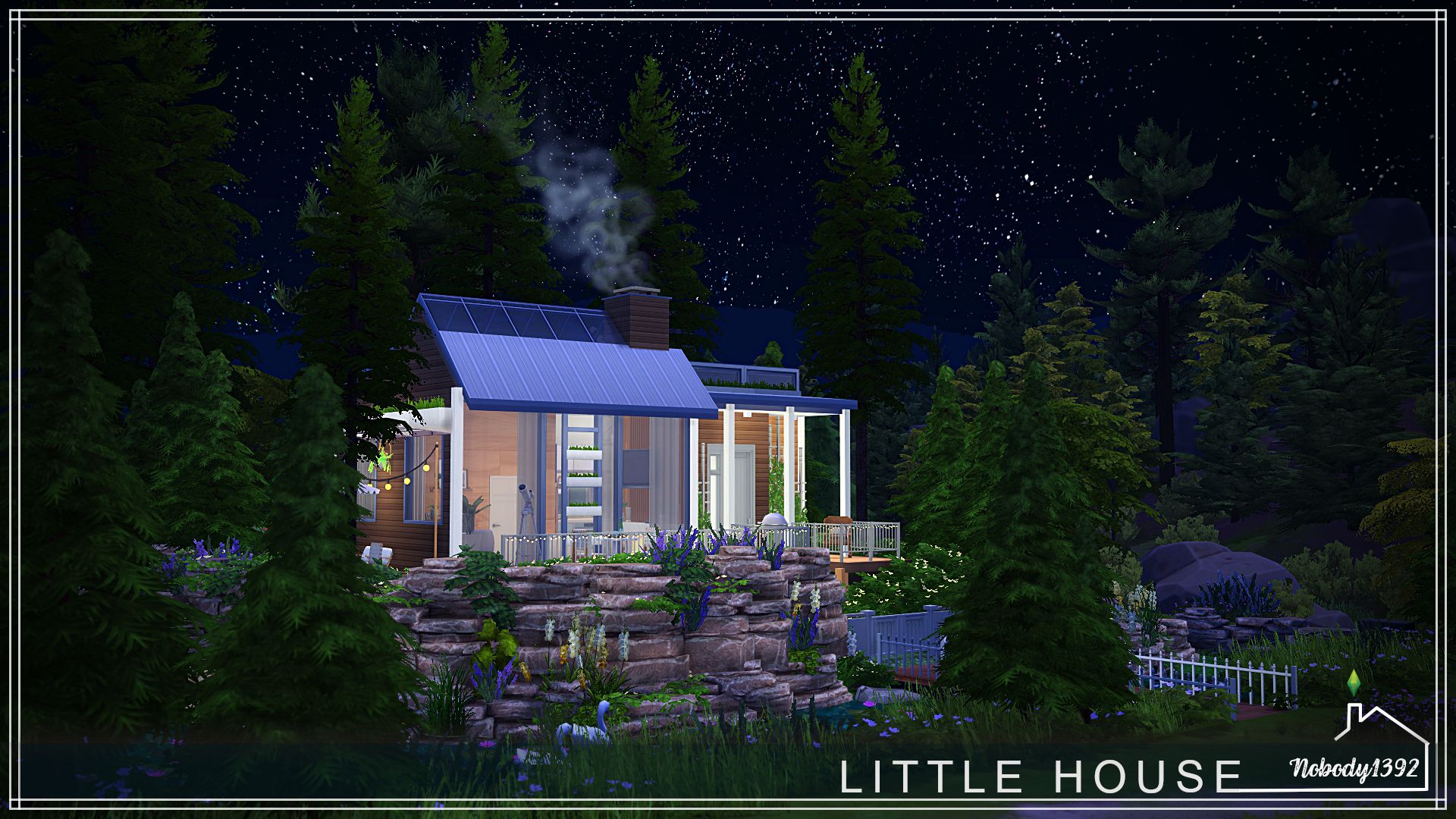 Little House (No CC!) mod for The Sims 4 