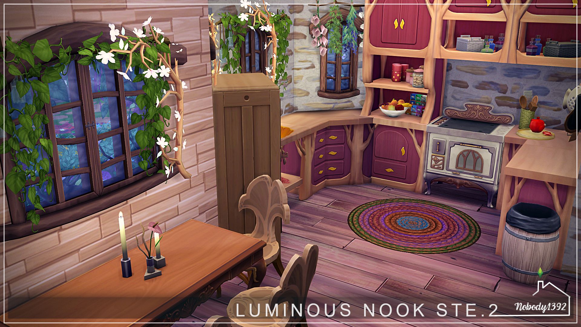 Luminous Nook (No CC!) mod for The Sims 4 
