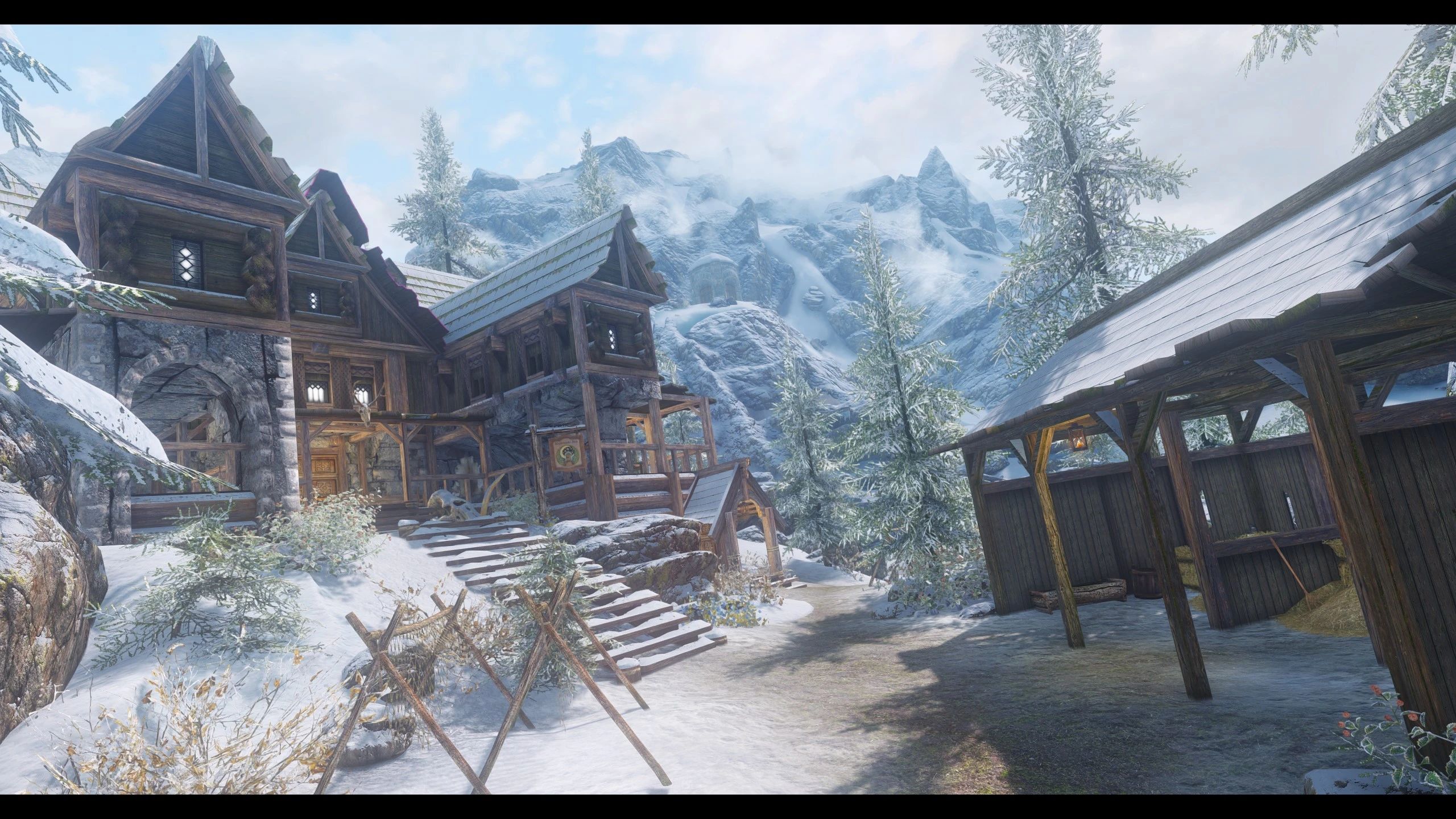 JK's Nightgate Inn mod for The Elder Scrolls V: Skyrim Special Edition