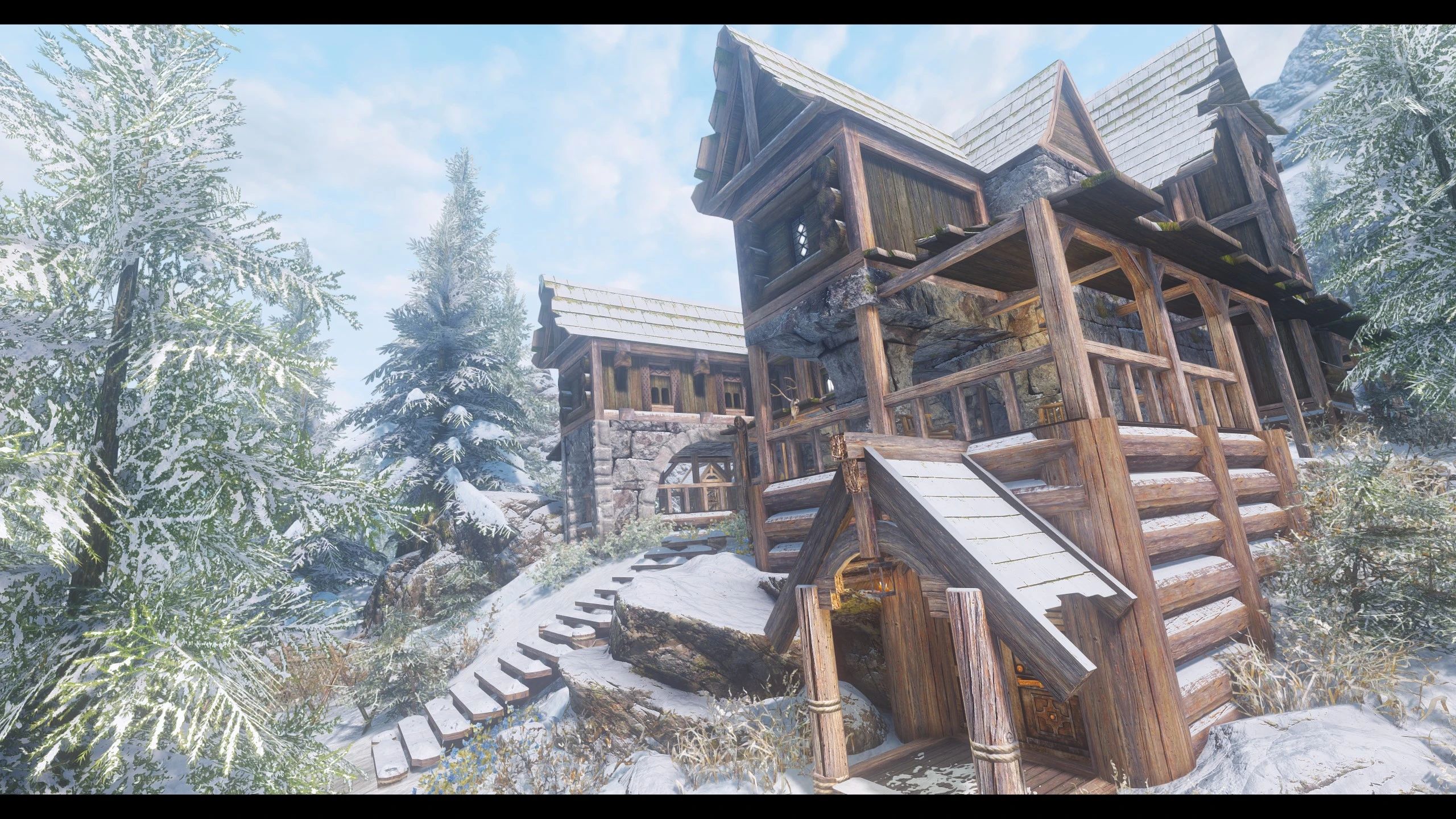 JK's Nightgate Inn mod for The Elder Scrolls V: Skyrim Special Edition
