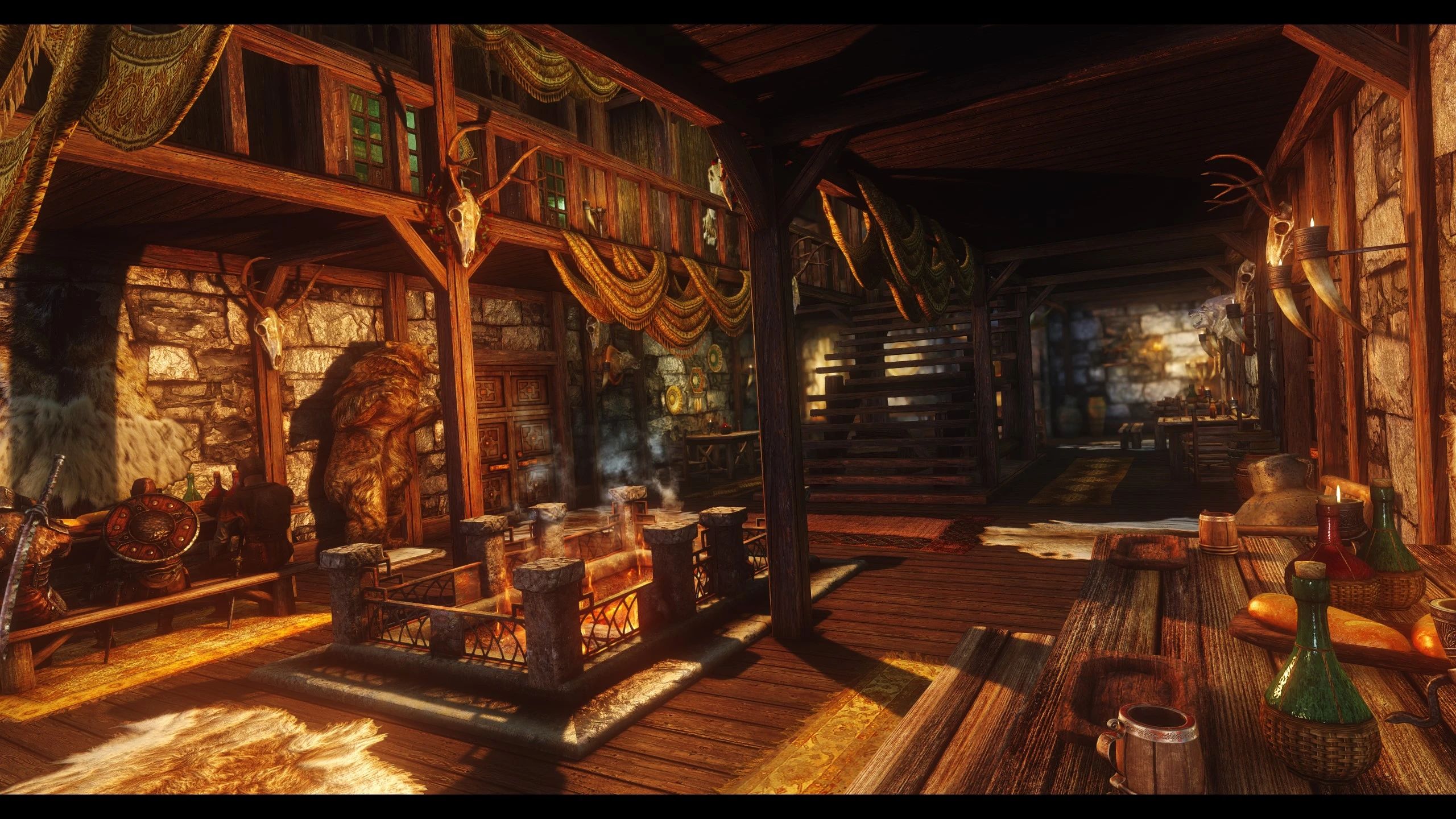 JK's Nightgate Inn mod for The Elder Scrolls V: Skyrim Special Edition