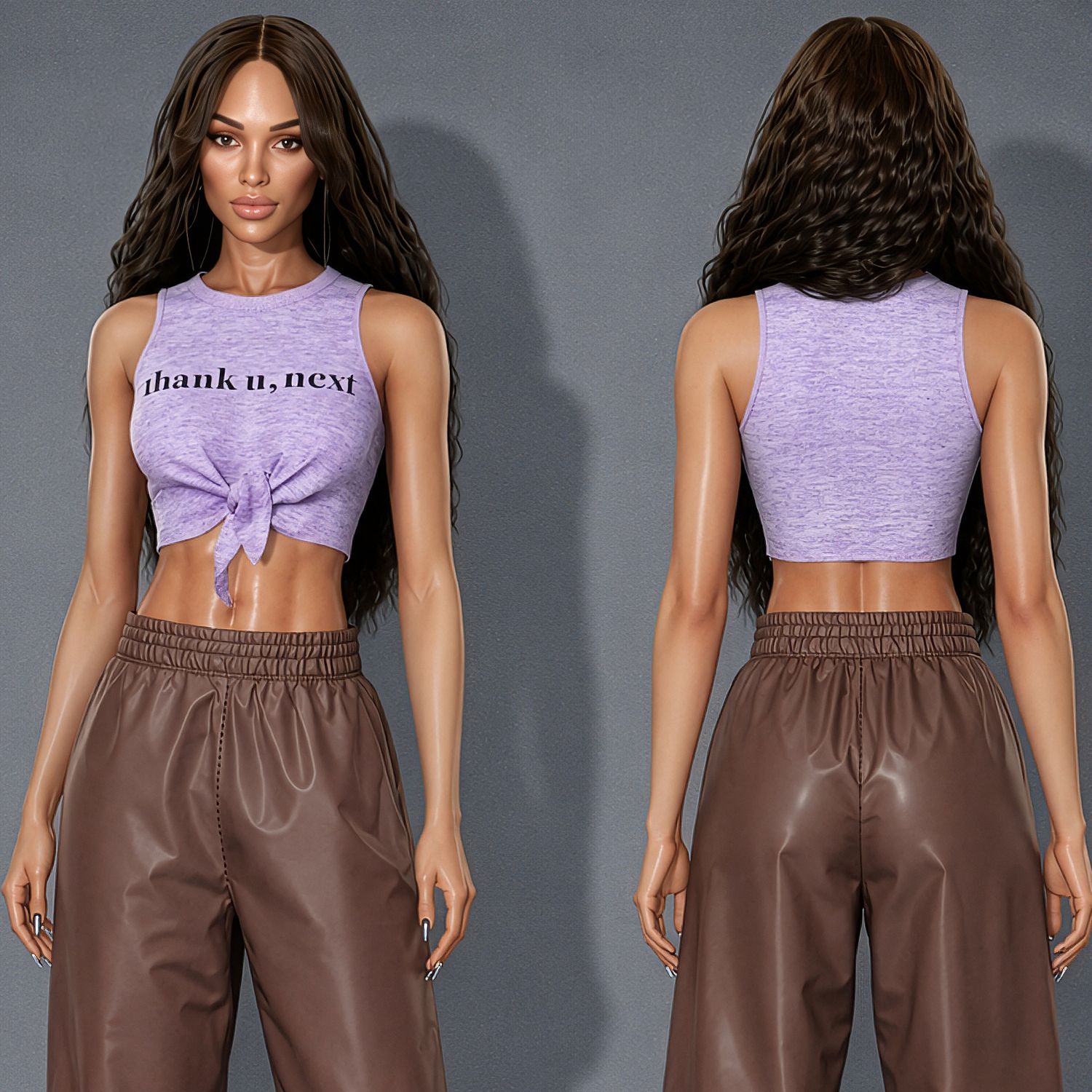 Tied Tank Top mod for The Sims 4 