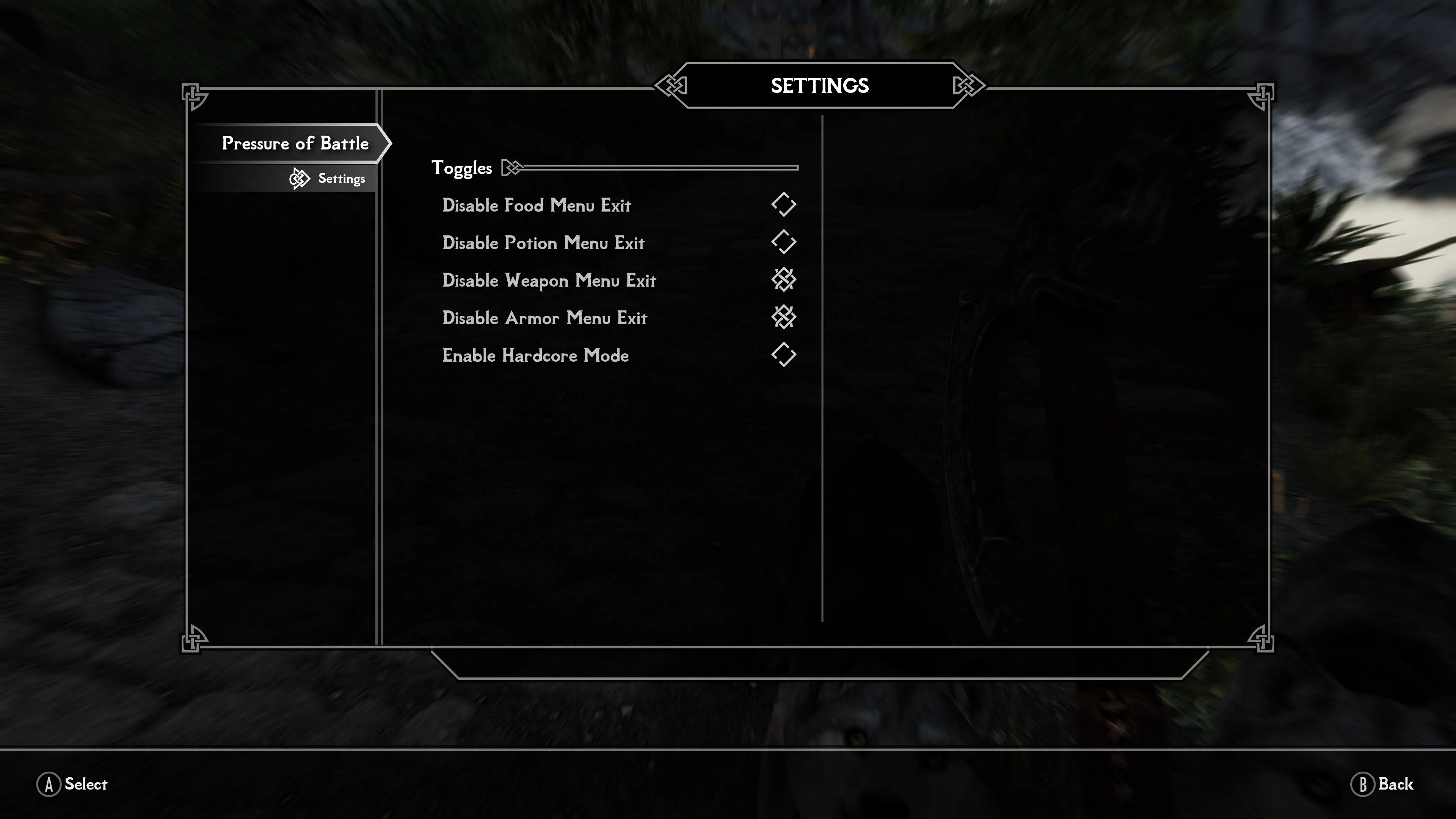 Edmond's PRESSURE OF BATTLE - A Combat Gameplay Enhancement Mod mod for The Elder Scrolls V: Skyrim Special Edition