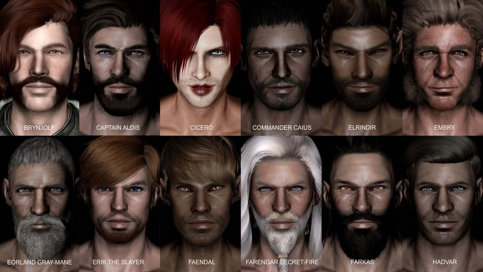Miggyluv's NPCs - Men of Skyrim mod for The Elder Scrolls V: Skyrim Special Edition