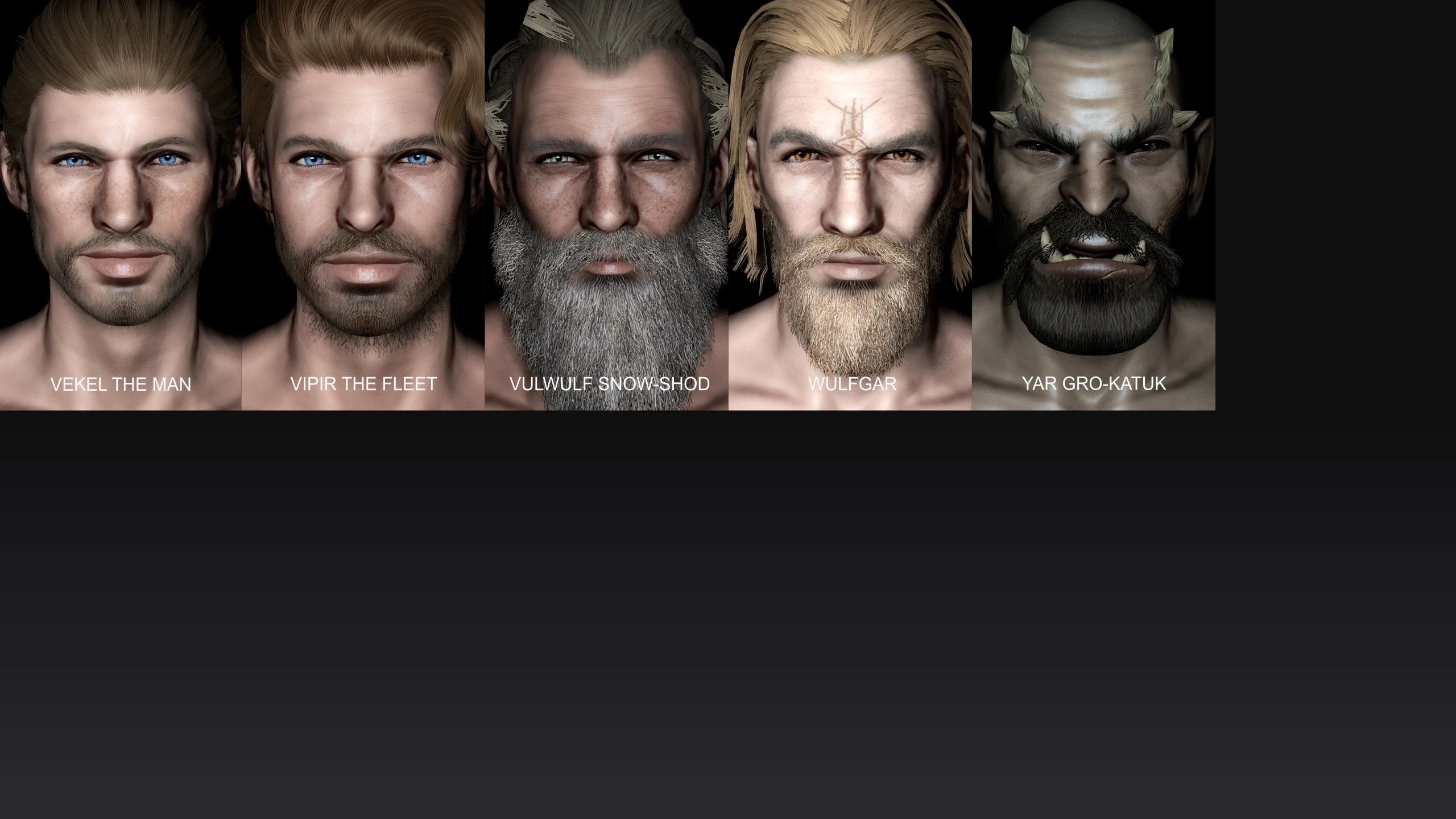 Miggyluv's NPCs - Men of Skyrim mod for The Elder Scrolls V: Skyrim Special Edition