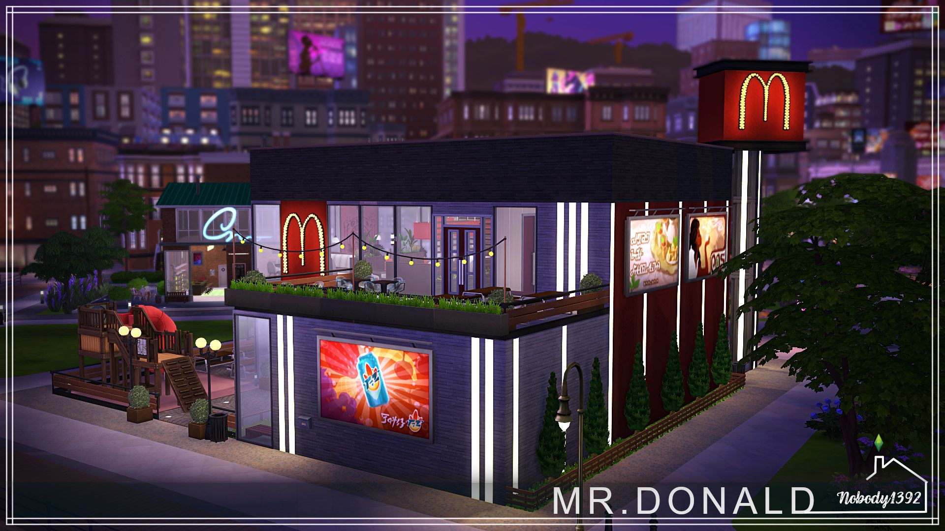 Mr.Donald (No CC!) mod for The Sims 4 