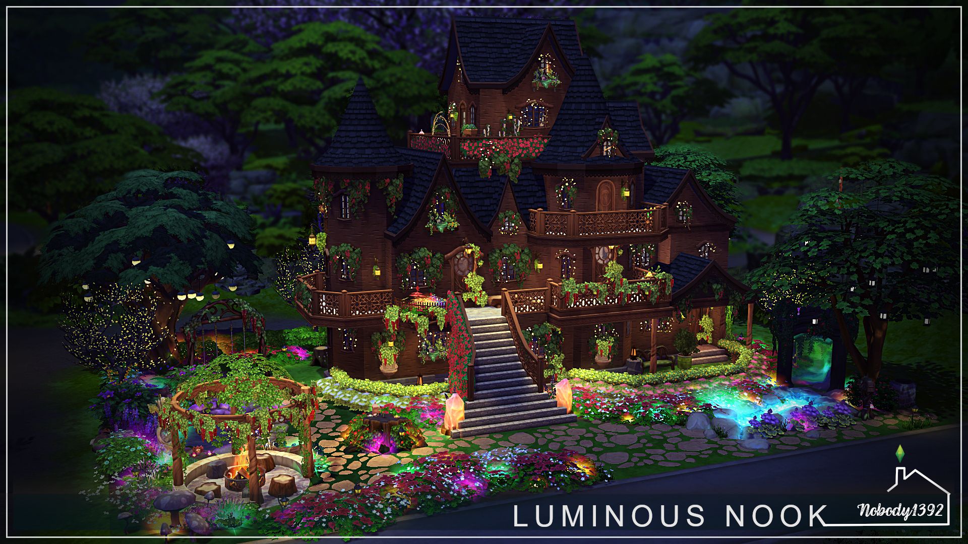 Luminous Nook (No CC!) mod for The Sims 4 