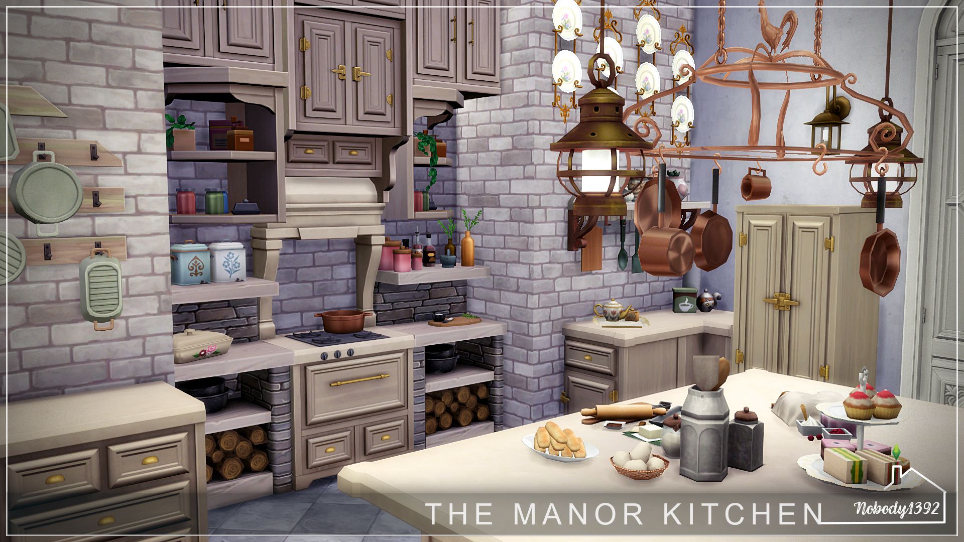 The Manor Kitchen (No CC!) - room mod for The Sims 4 