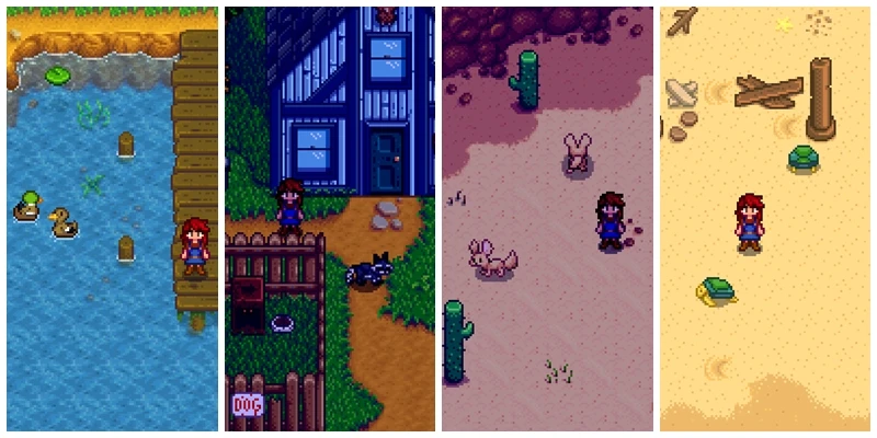 SH's Wild Animals mod for Stardew Valley