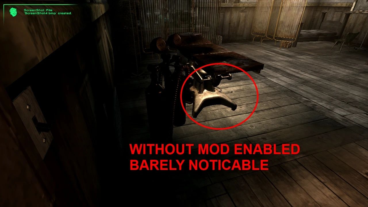 Better Gas Leak mod for Fallout: New Vegas