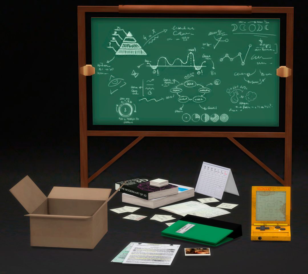 office set mod for The Sims 4 
