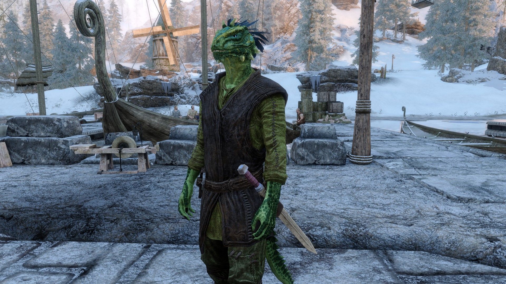New Armory Series - Argonian Weapons mod for The Elder Scrolls V: Skyrim Special Edition