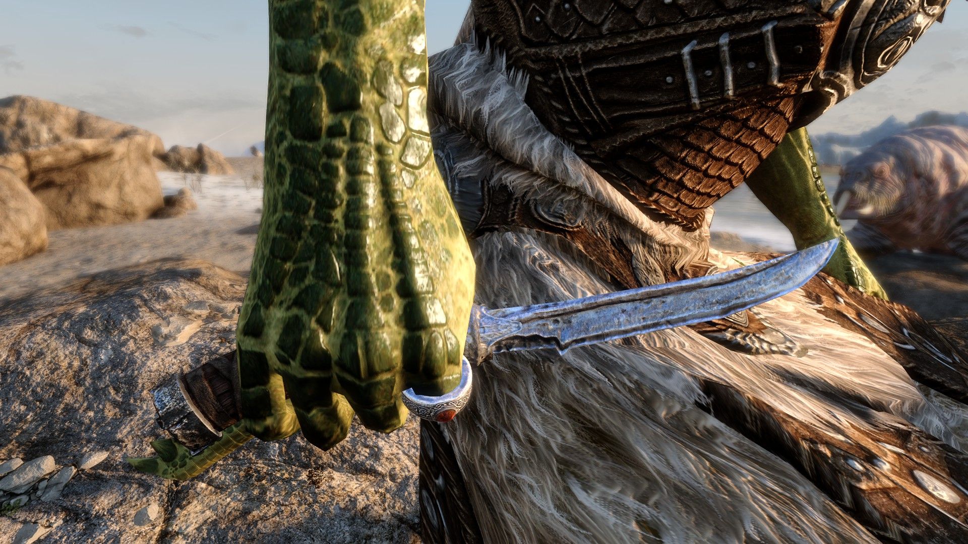 New Armory Series - Argonian Weapons mod for The Elder Scrolls V: Skyrim Special Edition