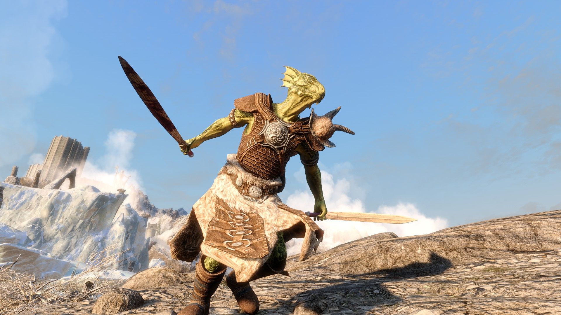 New Armory Series - Argonian Weapons mod for The Elder Scrolls V: Skyrim Special Edition