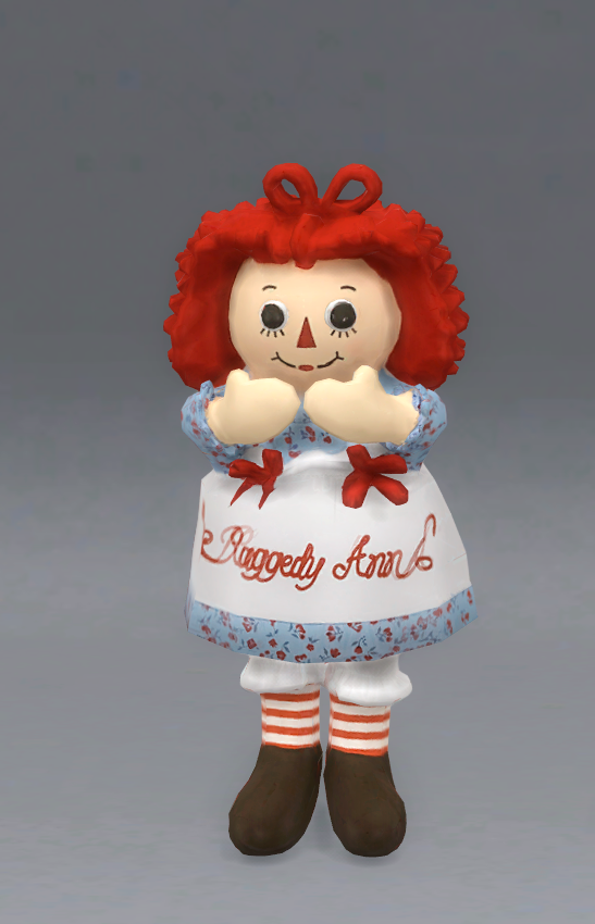 Raggedy Ann mod for The Sims 4 