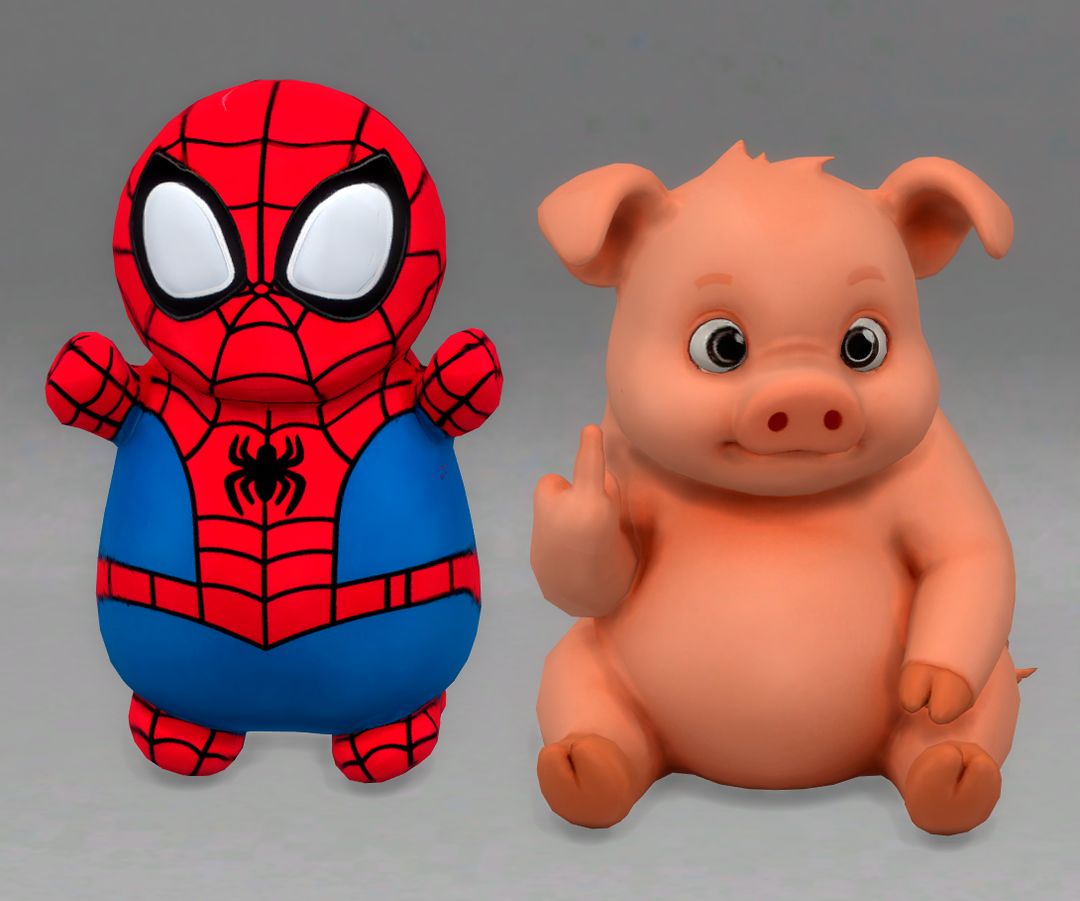 pig funny spiderman mod for The Sims 4 