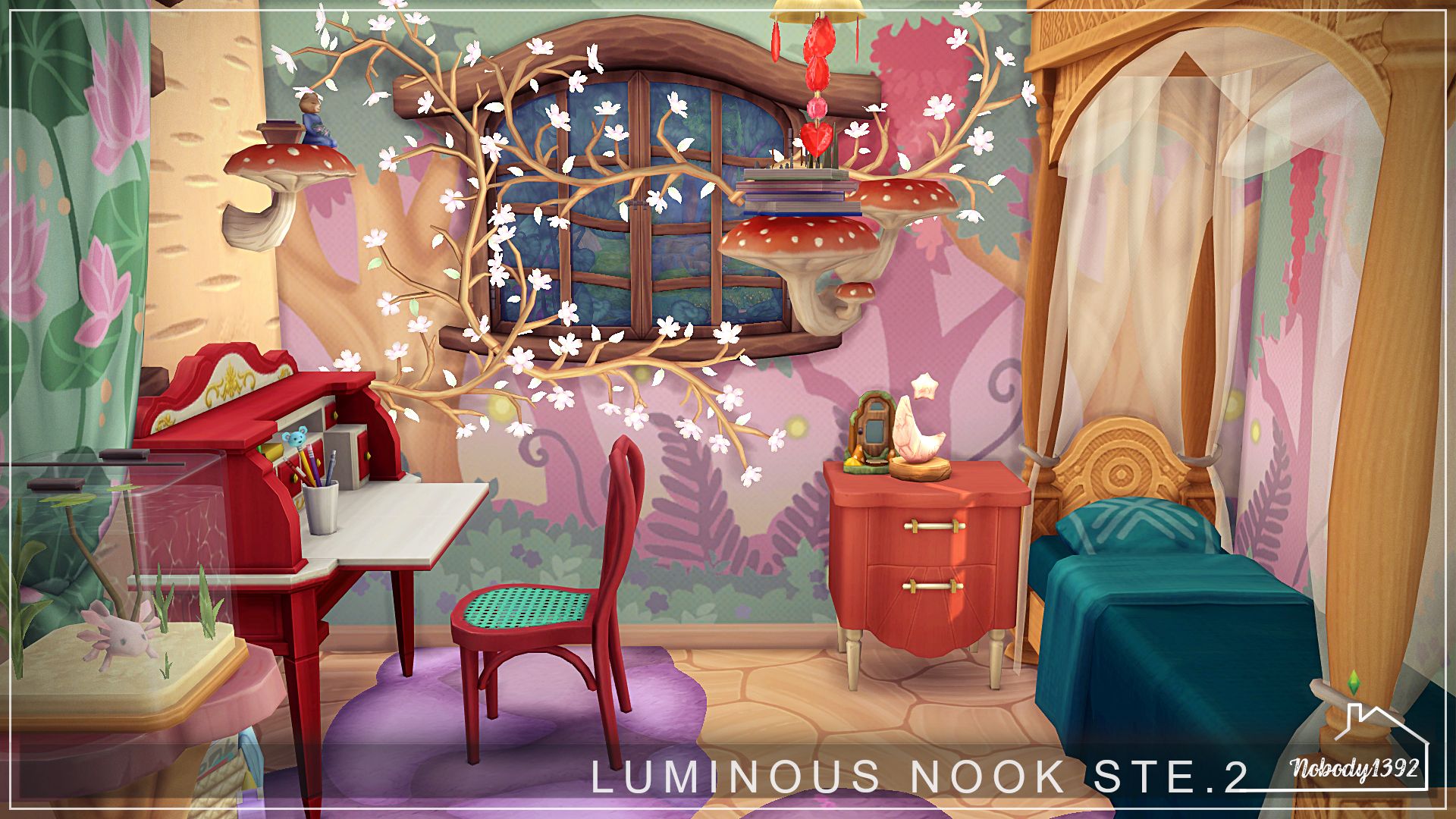Luminous Nook (No CC!) mod for The Sims 4 